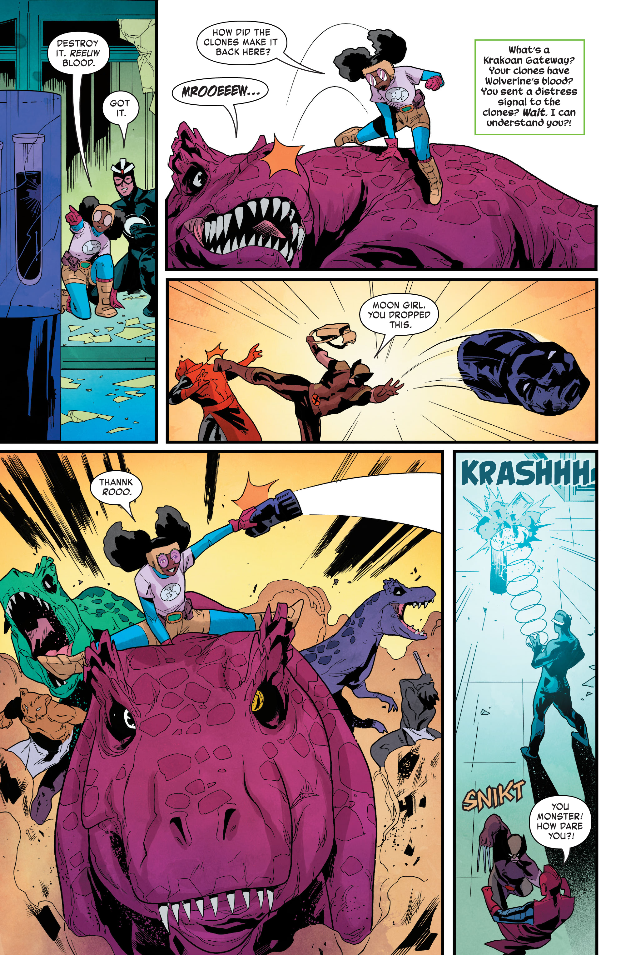 X-Men and Moon Girl (2022-) issue 1 - Page 28