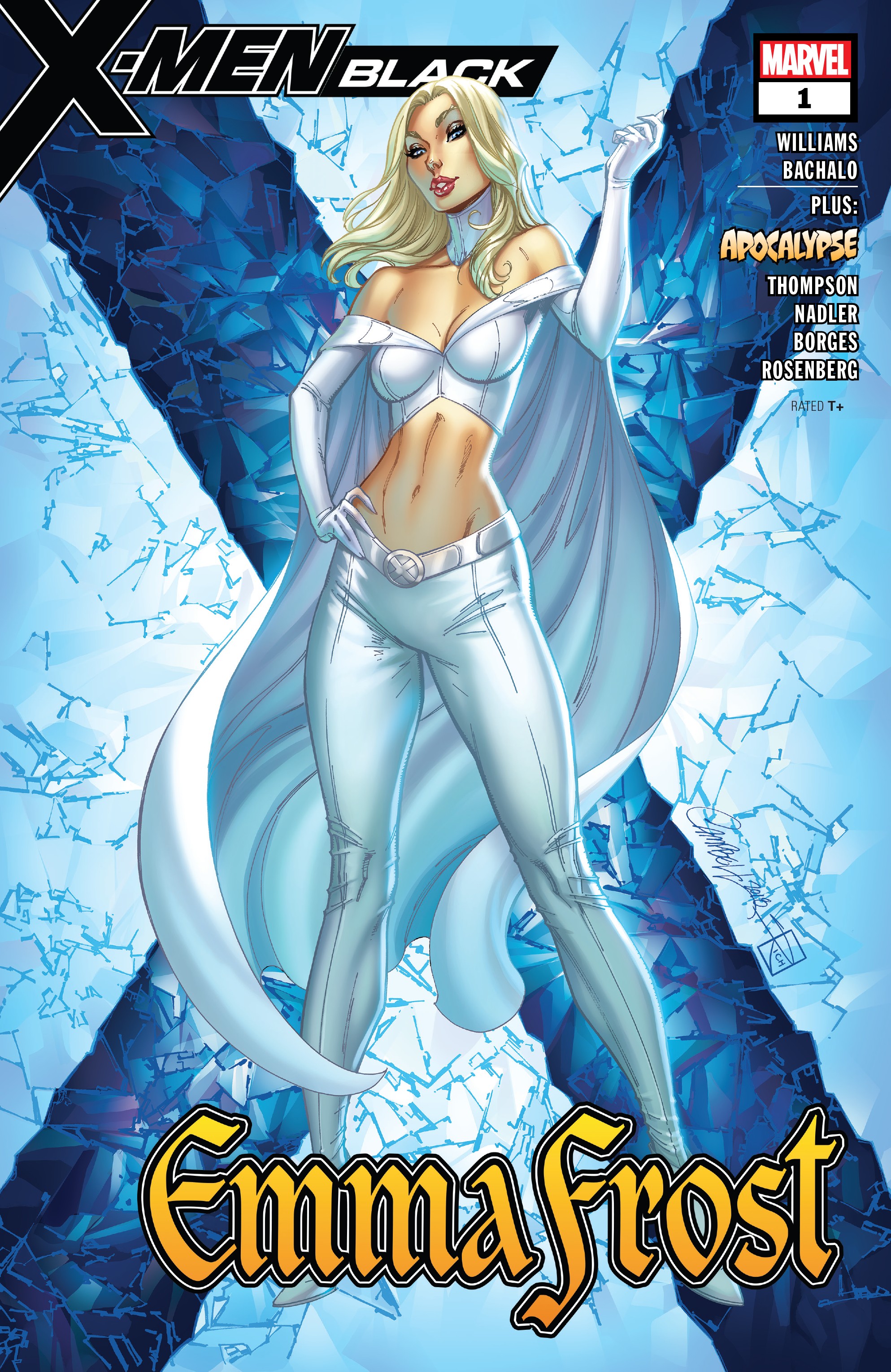 scans_daily | X-Men: Black - Emma Frost #1