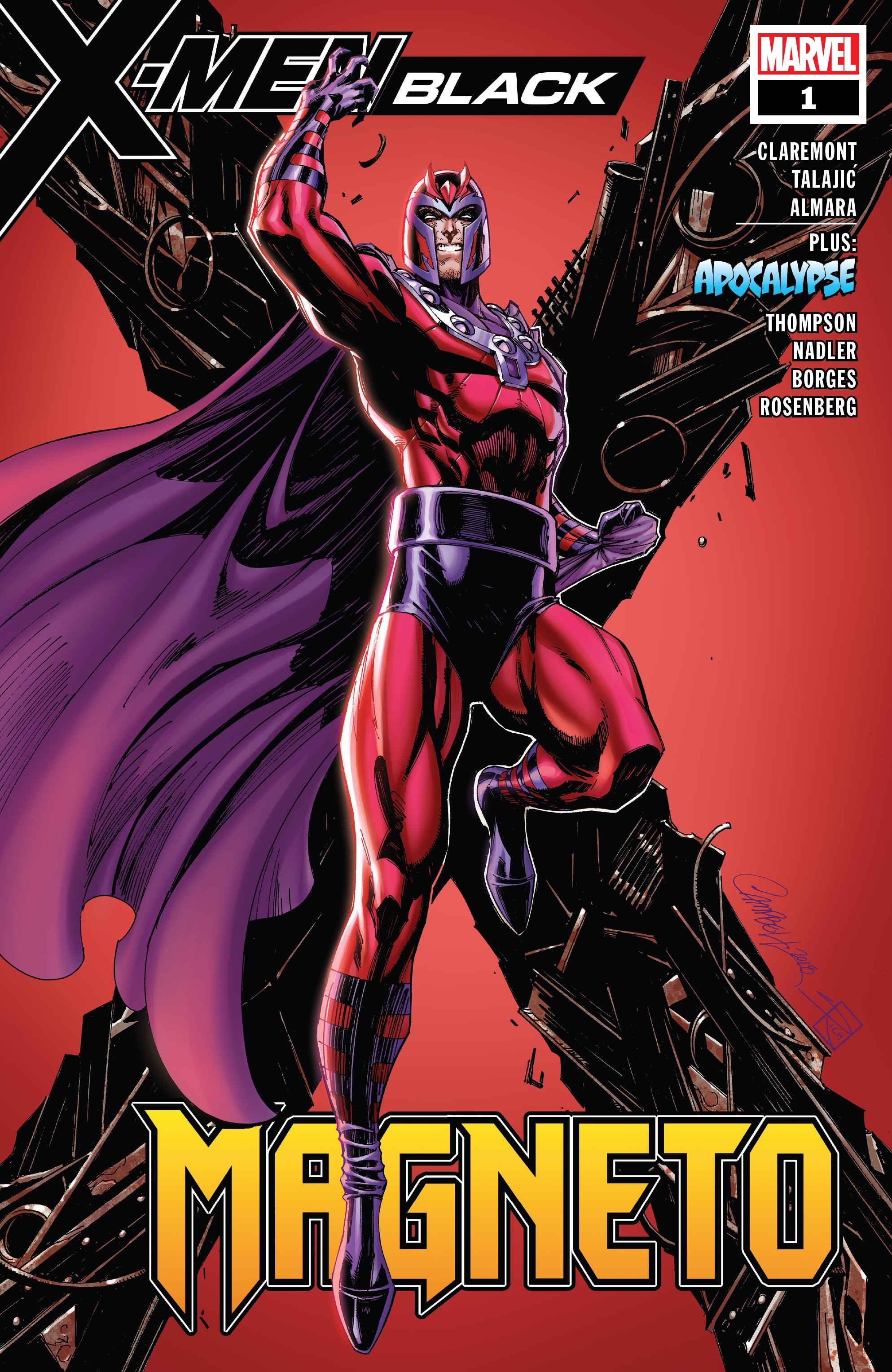 X-Men: Black - Magneto (2018): Chapter 1 - Page 1