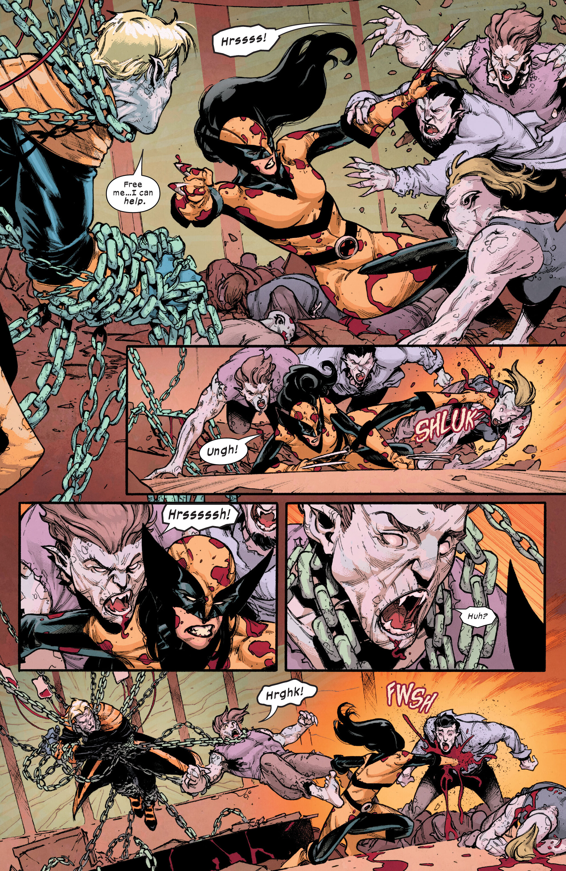 X-Men: Blood Hunt - Laura Kinney The Wolverine (2024-) issue 1 - Page 18