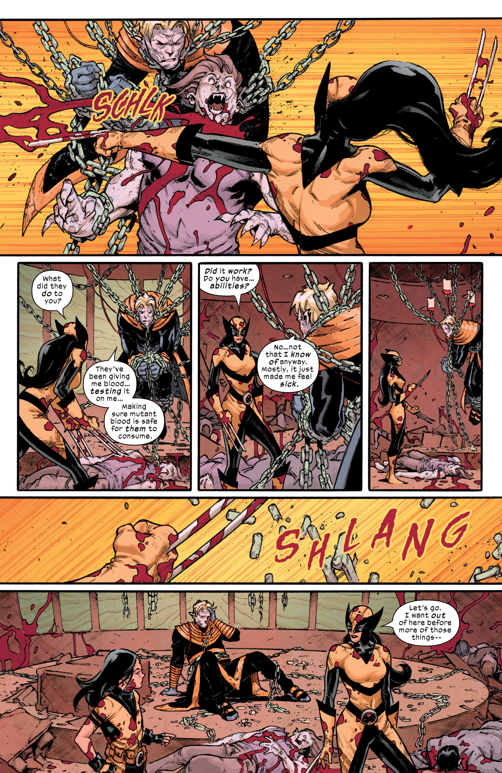 X-Men: Blood Hunt - Laura Kinney The Wolverine (2024-) issue 1 - Page 19