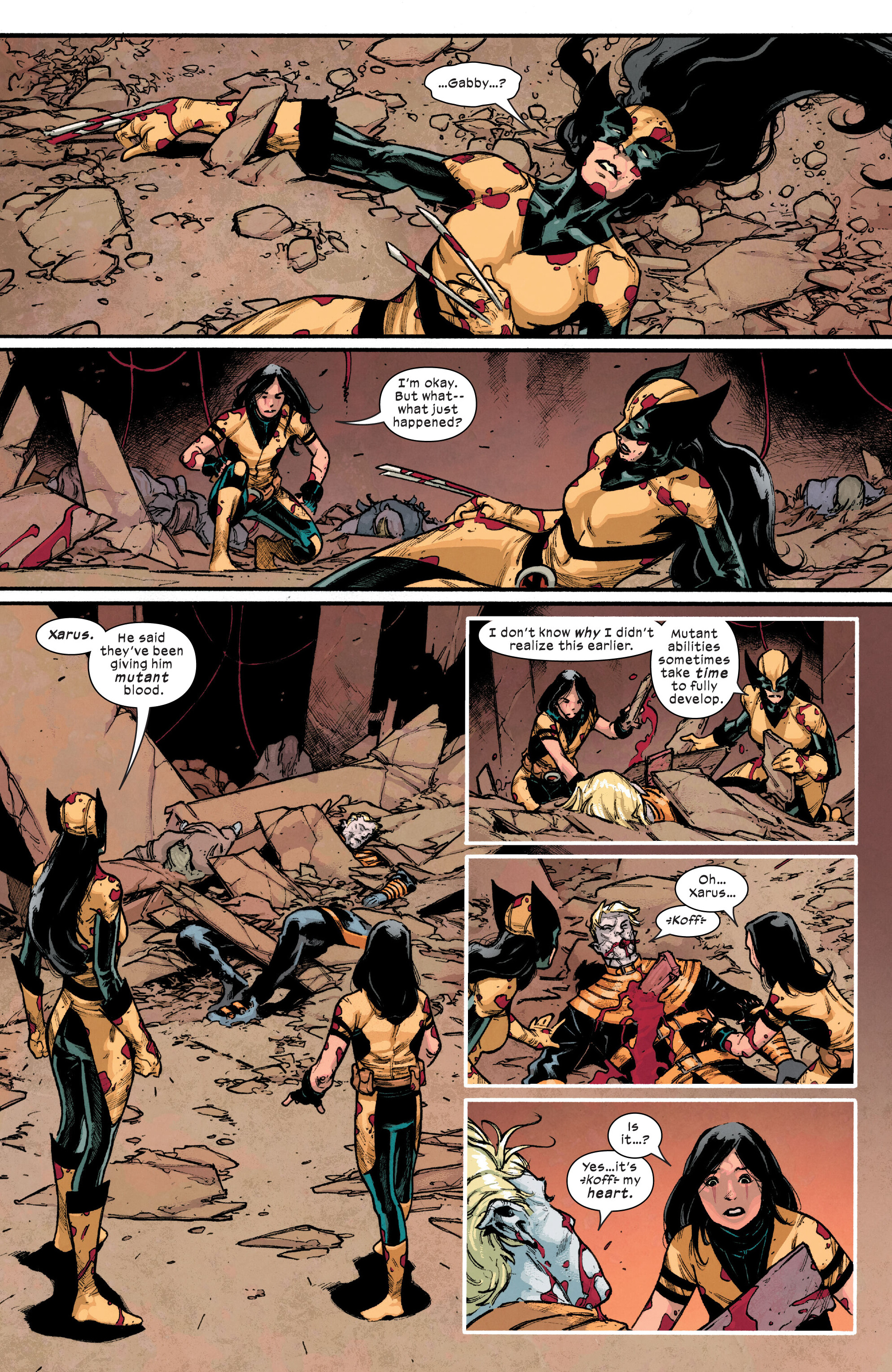 X-Men: Blood Hunt - Laura Kinney The Wolverine (2024-) issue 1 - Page 22