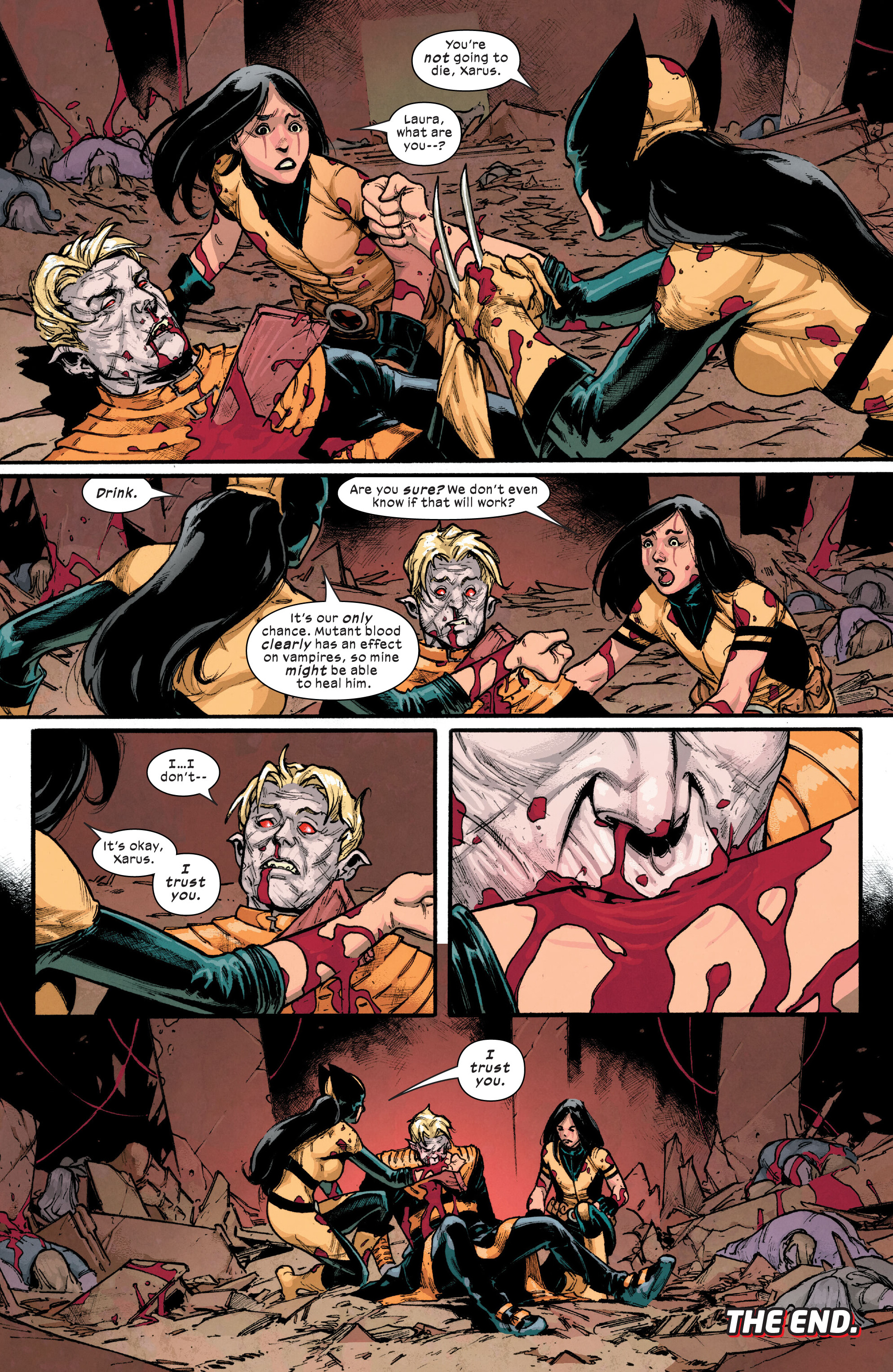 X-Men: Blood Hunt - Laura Kinney The Wolverine (2024-) issue 1 - Page 23