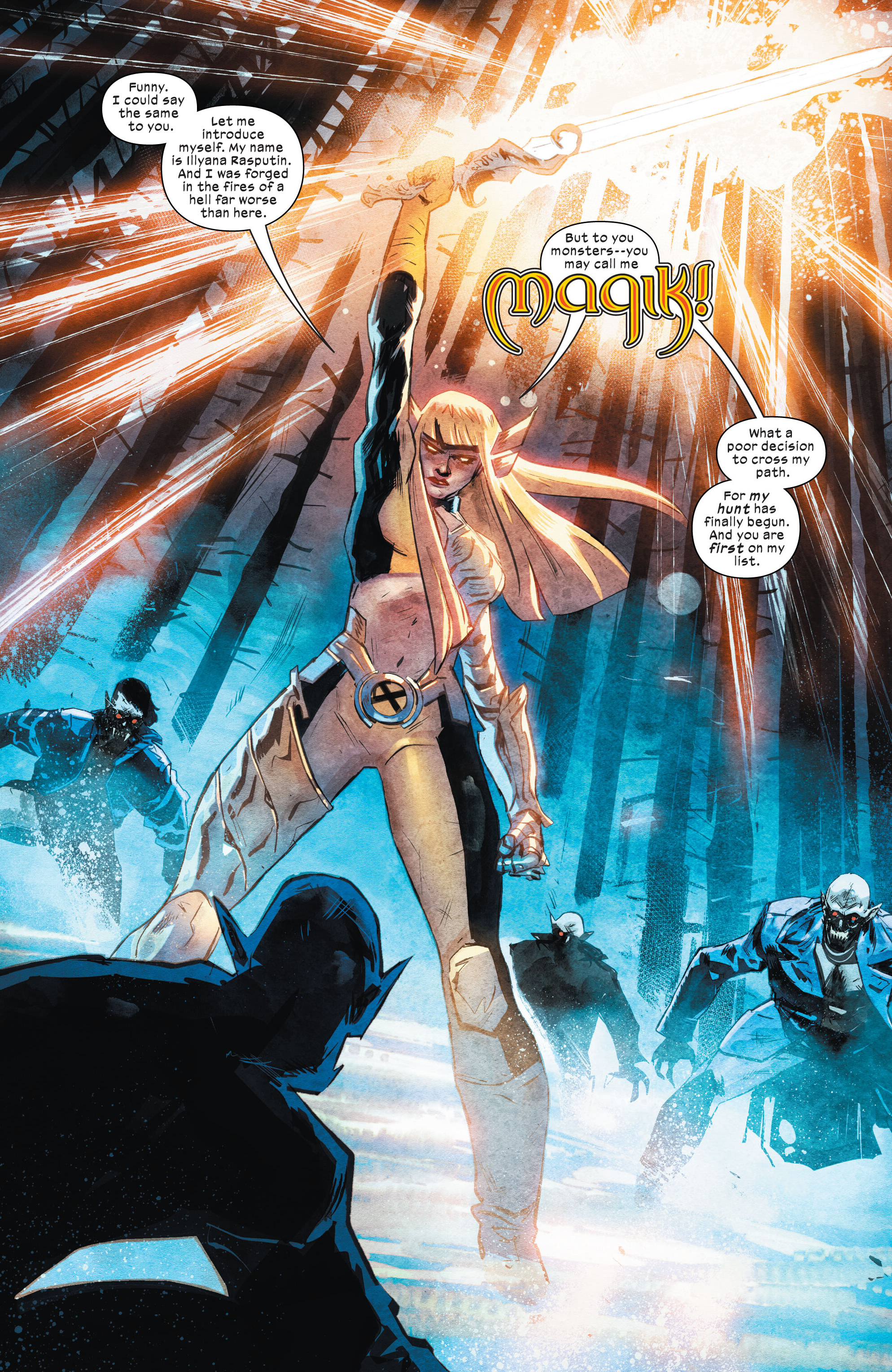 X-Men: Blood Hunt - Magik (2024-) issue 1 - Page 14