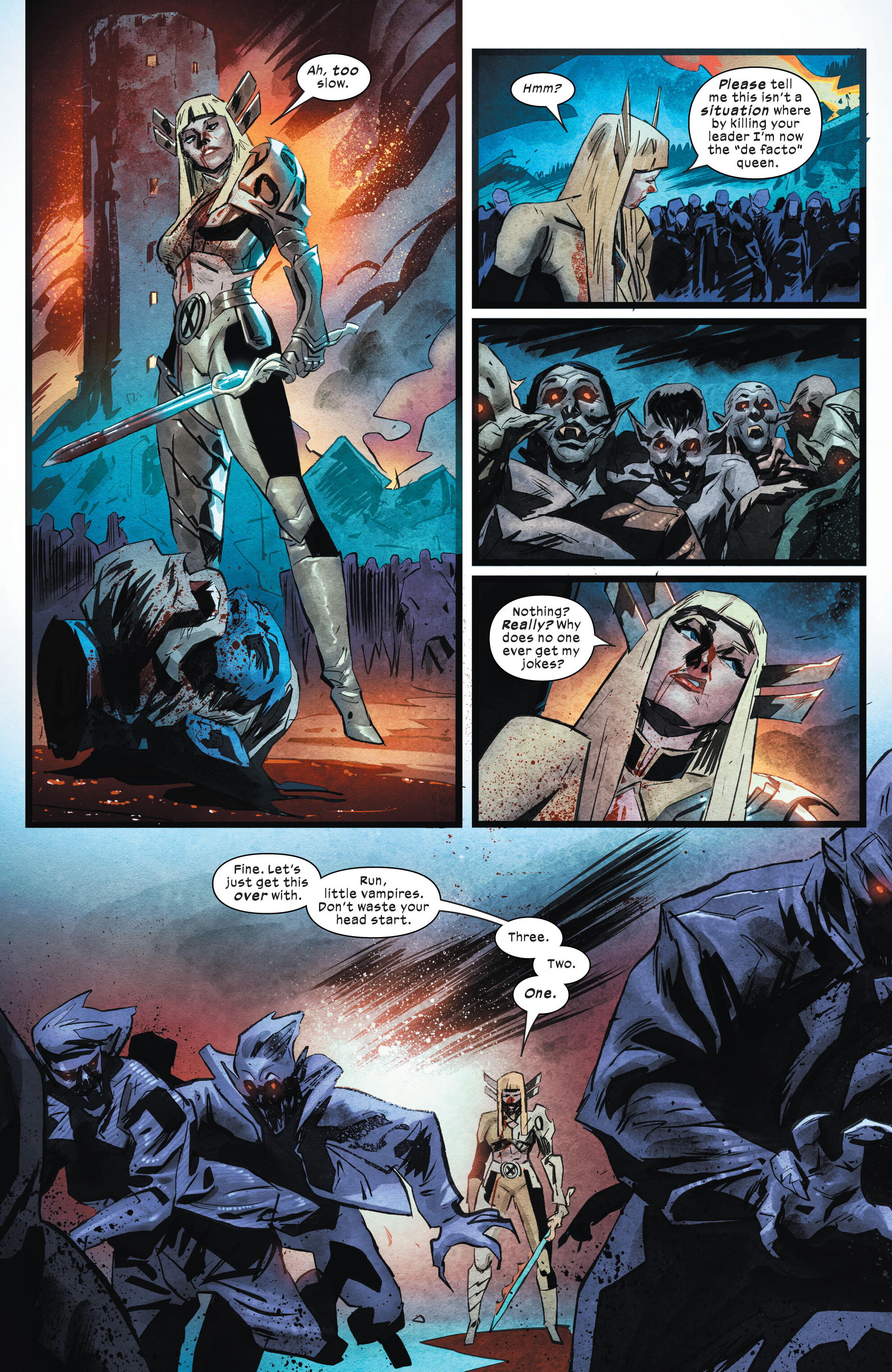 X-Men: Blood Hunt - Magik (2024-) issue 1 - Page 22