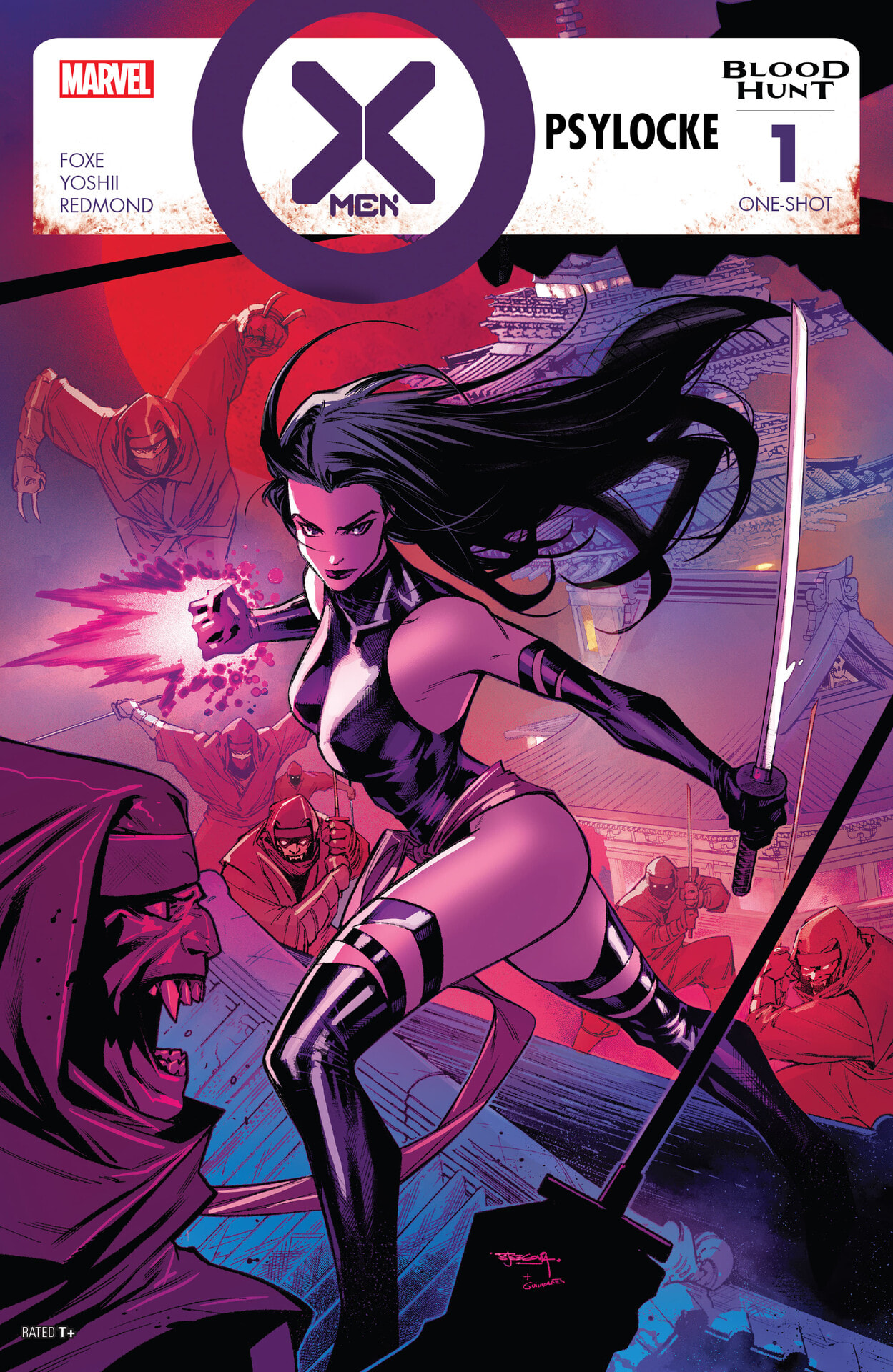 X-Men: Blood Hunt - Psylocke (2024-) issue 1 - Page 1