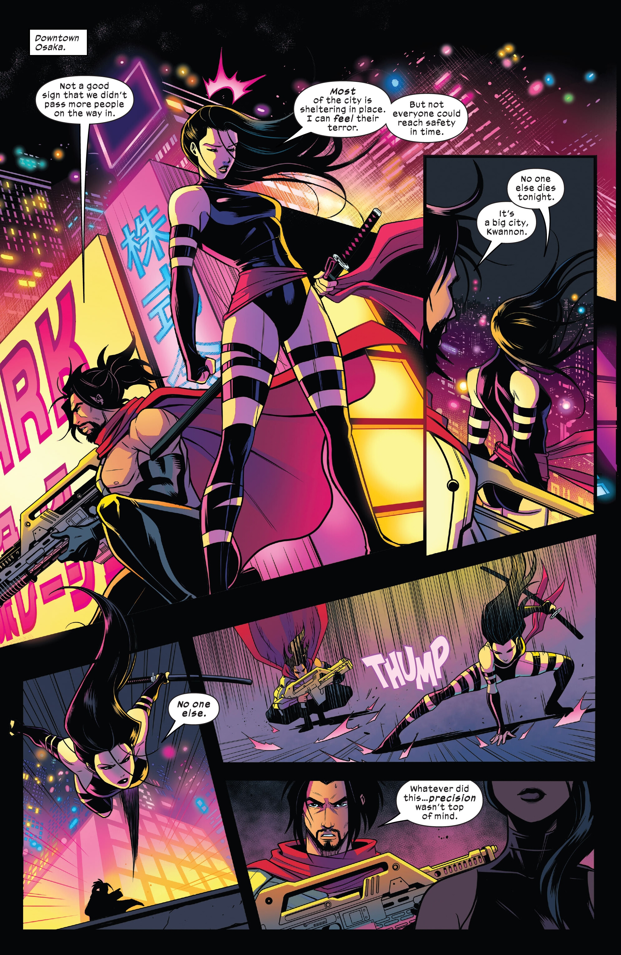 X-Men: Blood Hunt - Psylocke (2024-) issue 1 - Page 5