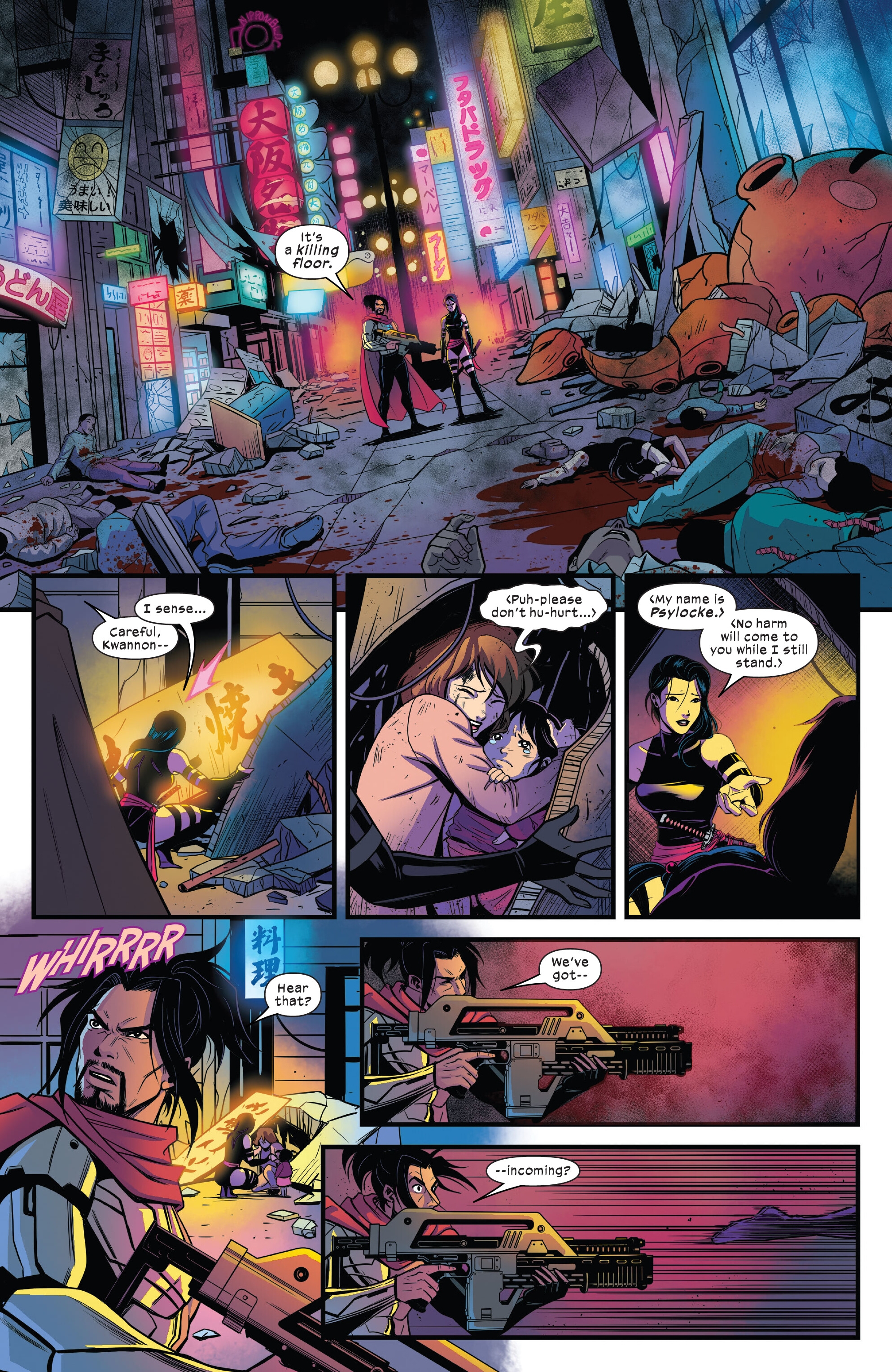 X-Men: Blood Hunt - Psylocke (2024-) issue 1 - Page 6