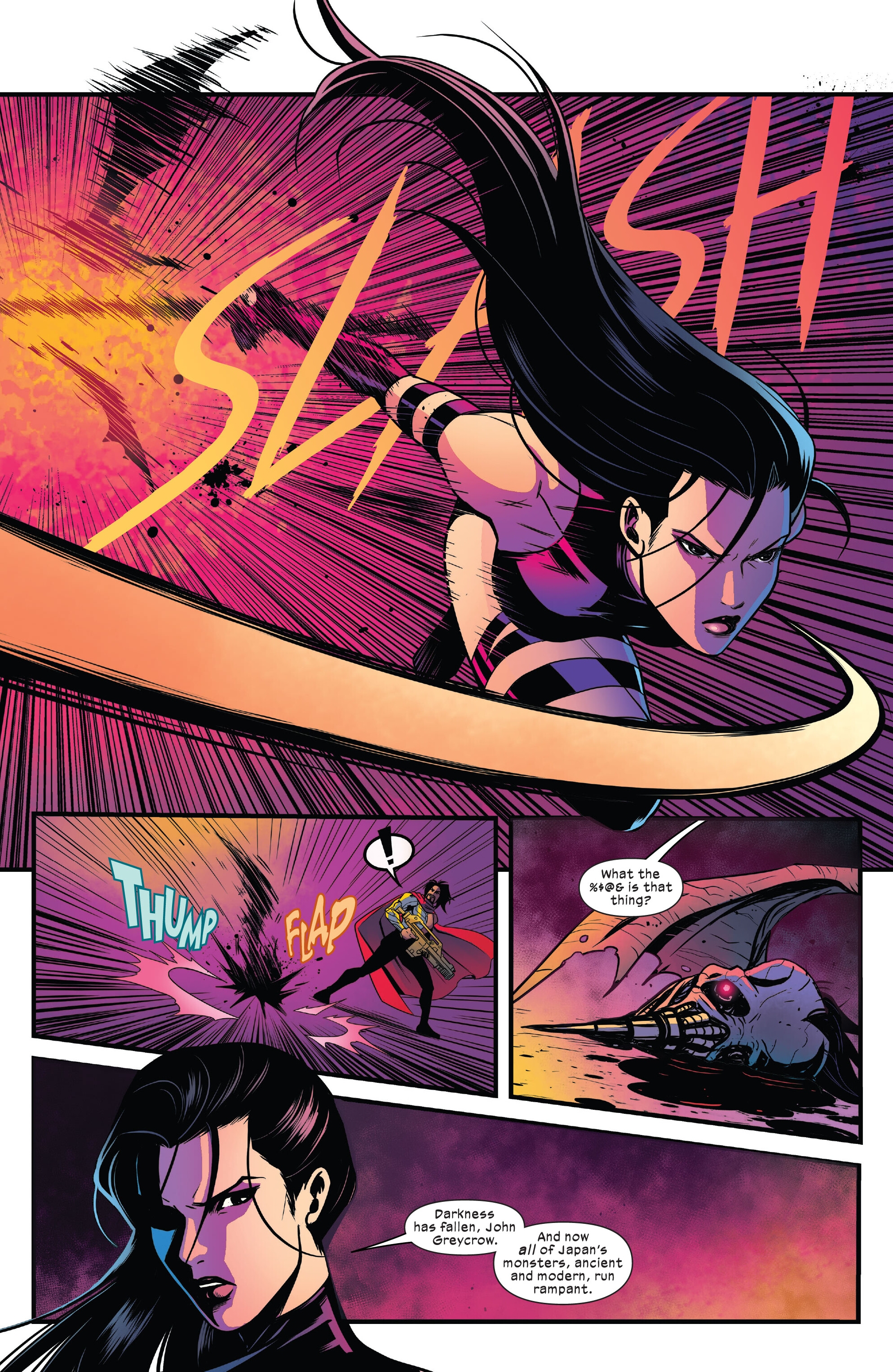 X-Men: Blood Hunt - Psylocke (2024-) issue 1 - Page 7