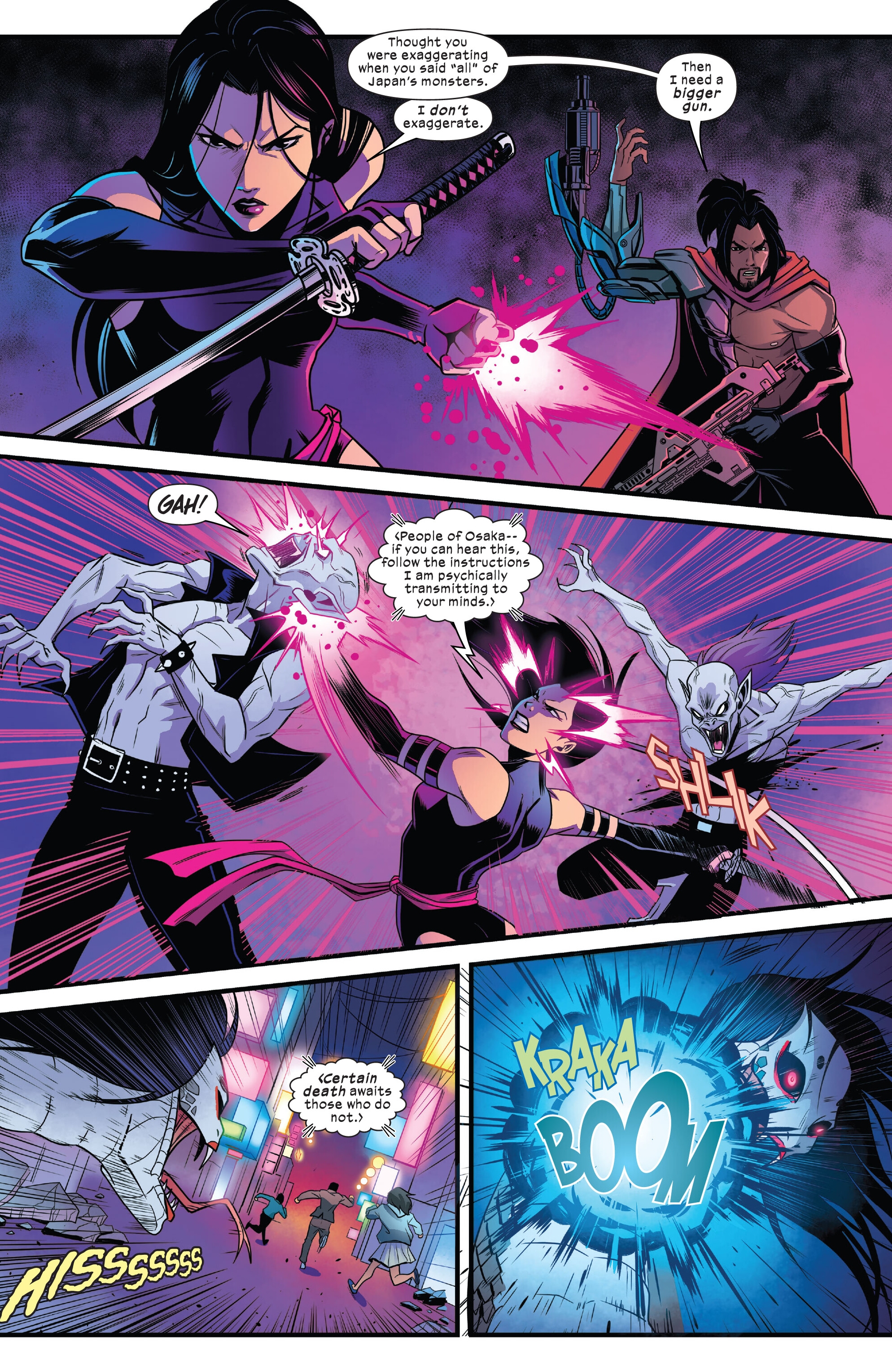 X-Men: Blood Hunt - Psylocke (2024-) issue 1 - Page 9