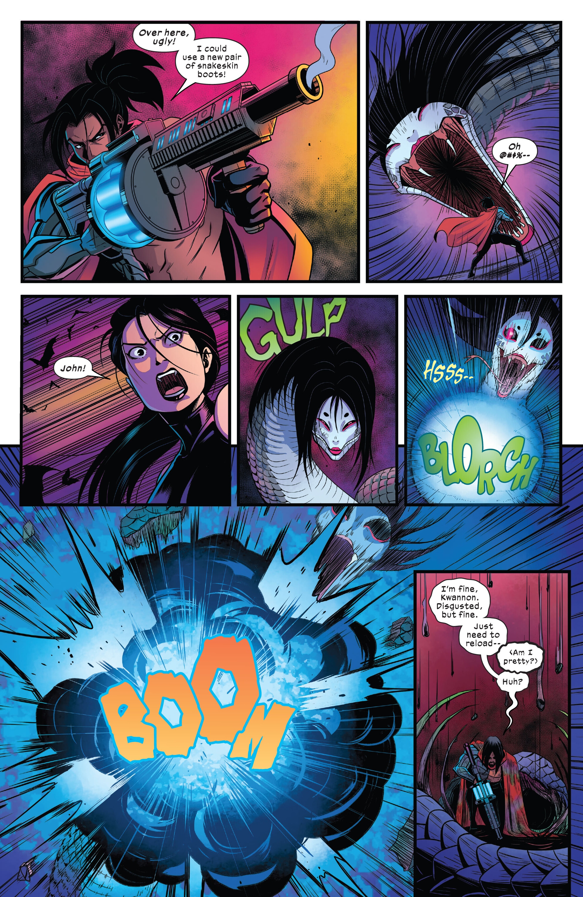 X-Men: Blood Hunt - Psylocke (2024-) issue 1 - Page 10