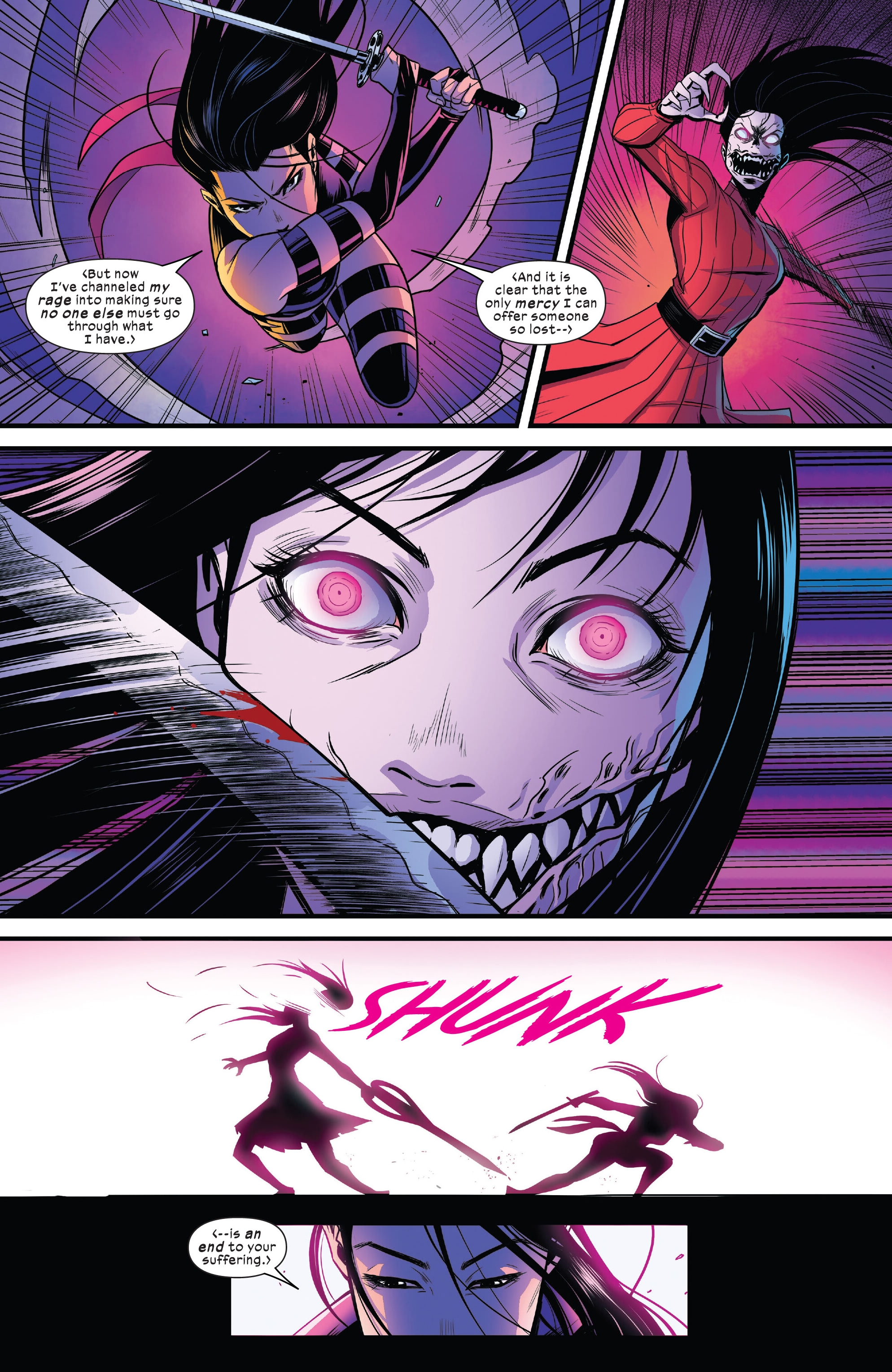 X-Men: Blood Hunt - Psylocke (2024-) issue 1 - Page 18