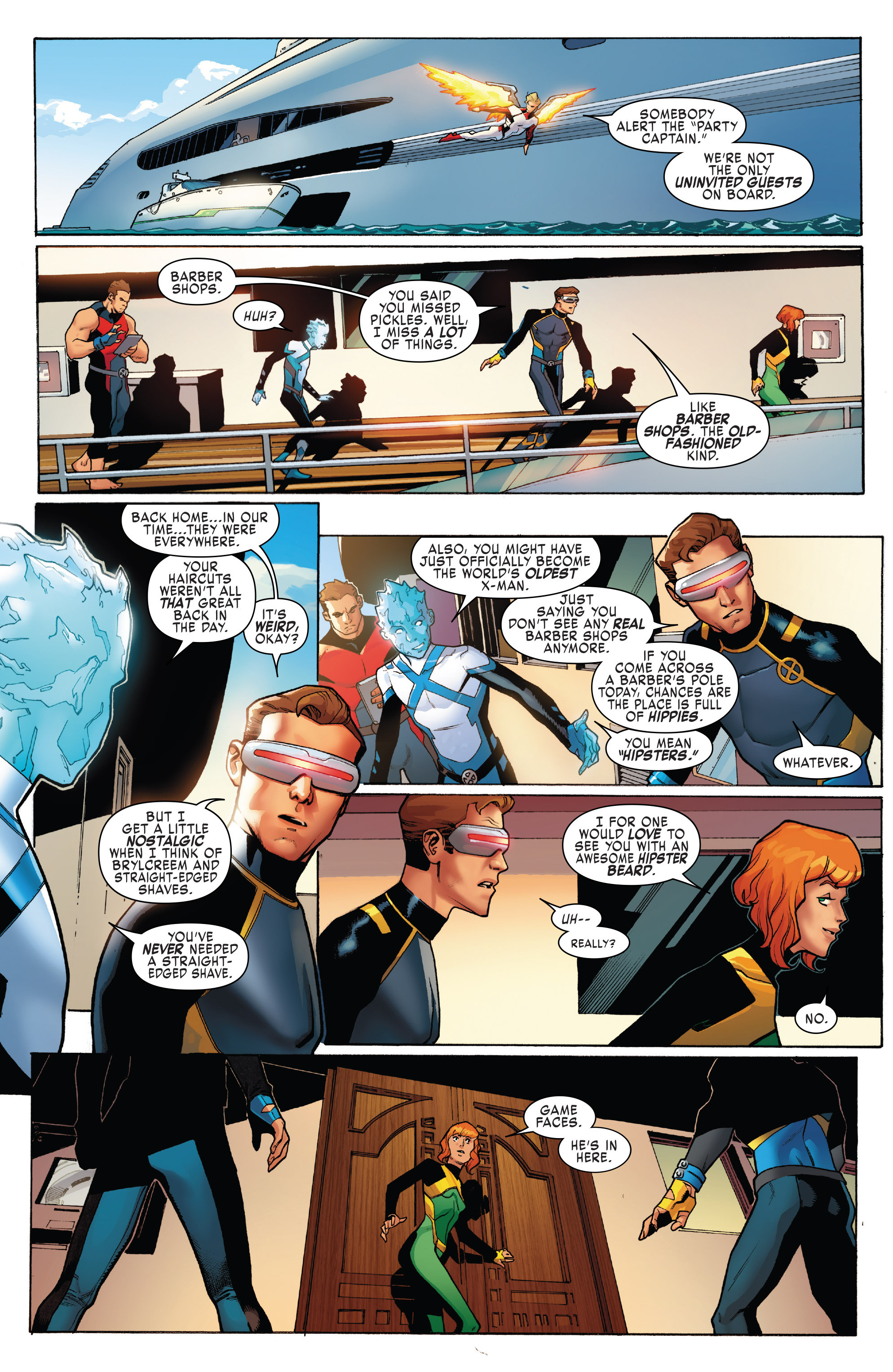 X-Men: Blue (2017-) issue 1 - Page 5