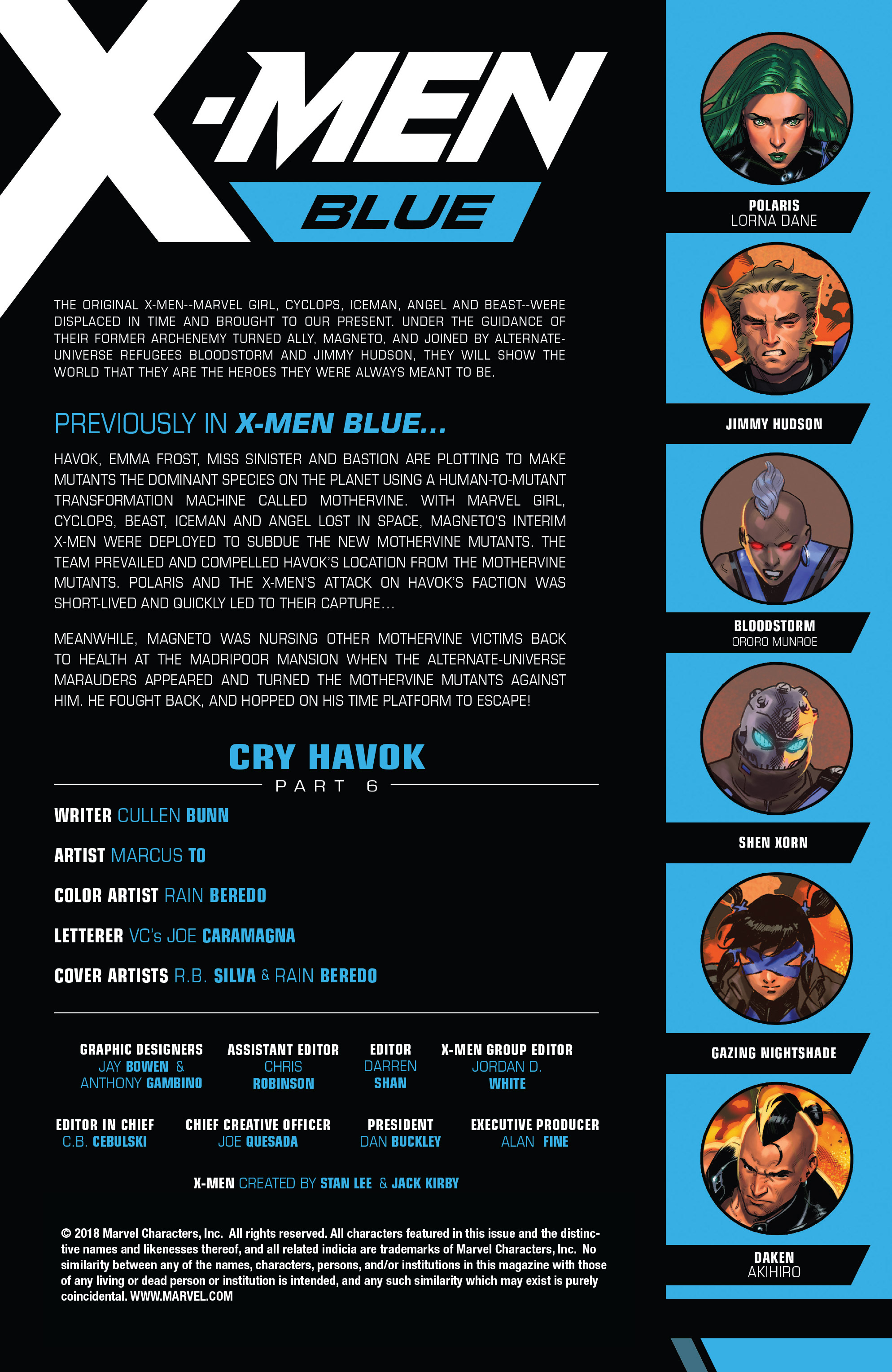 X-Men: Blue (2017-) issue 28 - Page 2