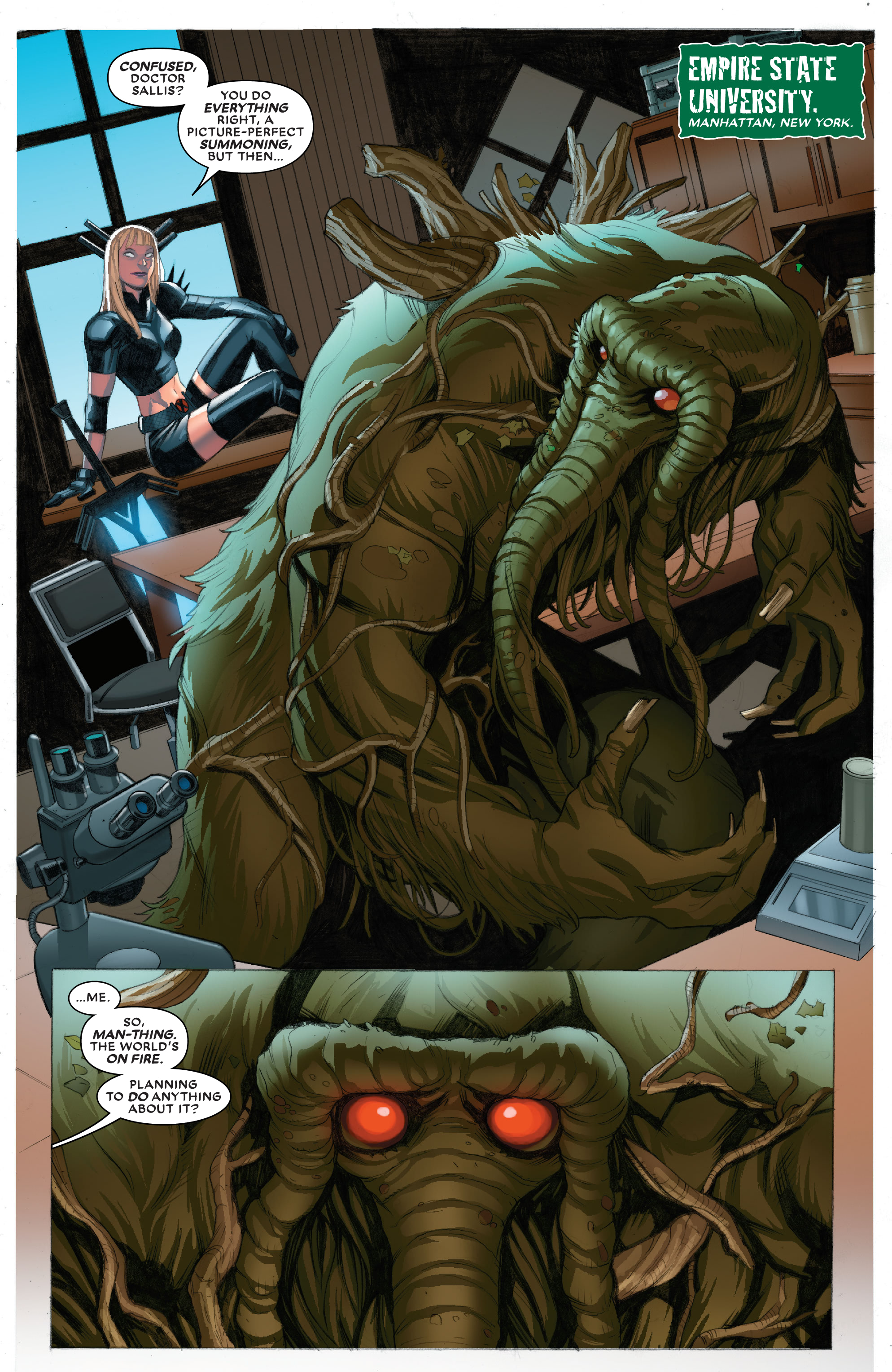 X-Men: Curse Of The Man-Thing (2021): Chapter 1 - Page 4