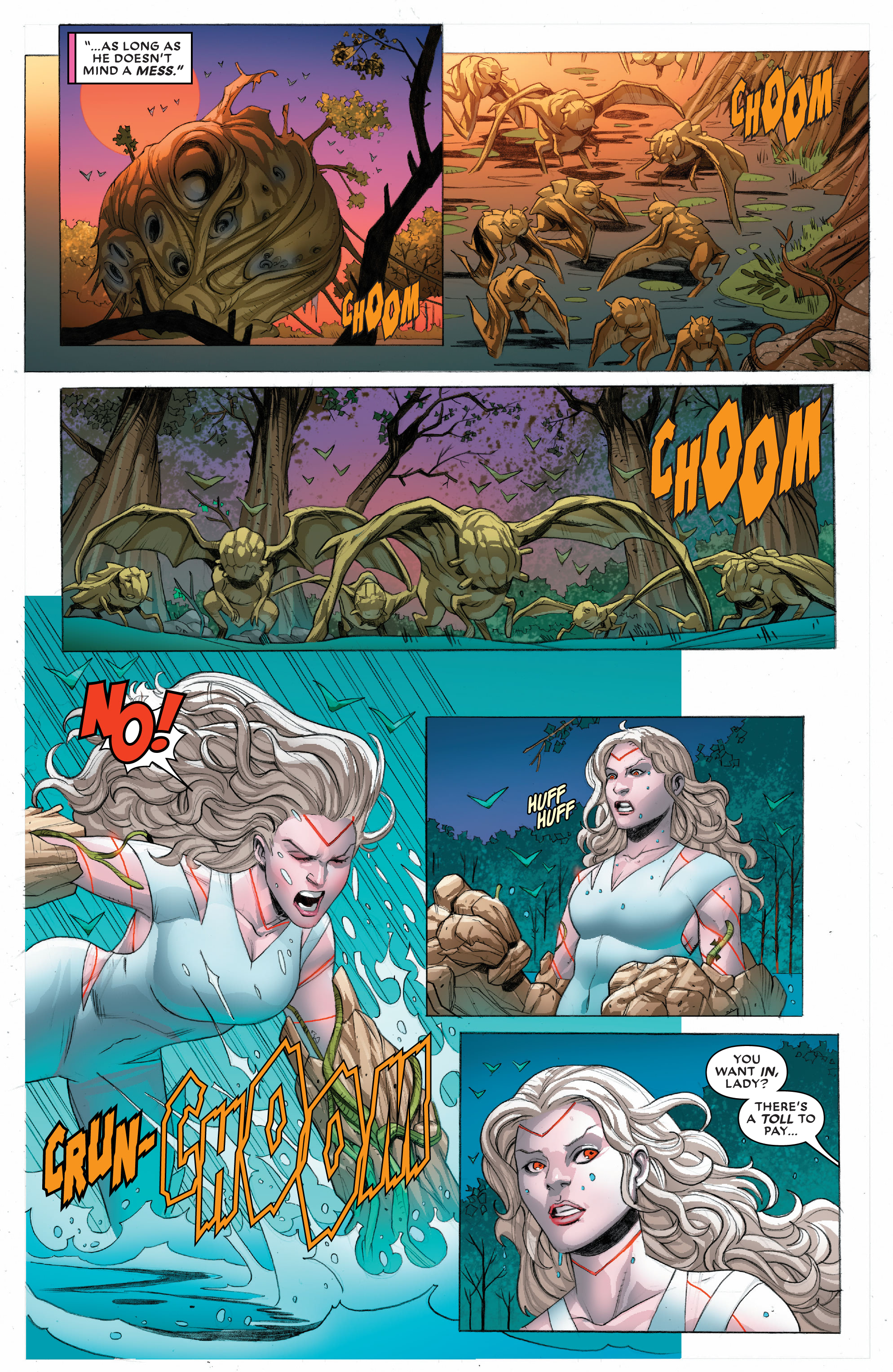 X-Men: Curse Of The Man-Thing (2021) issue 1 - Page 17