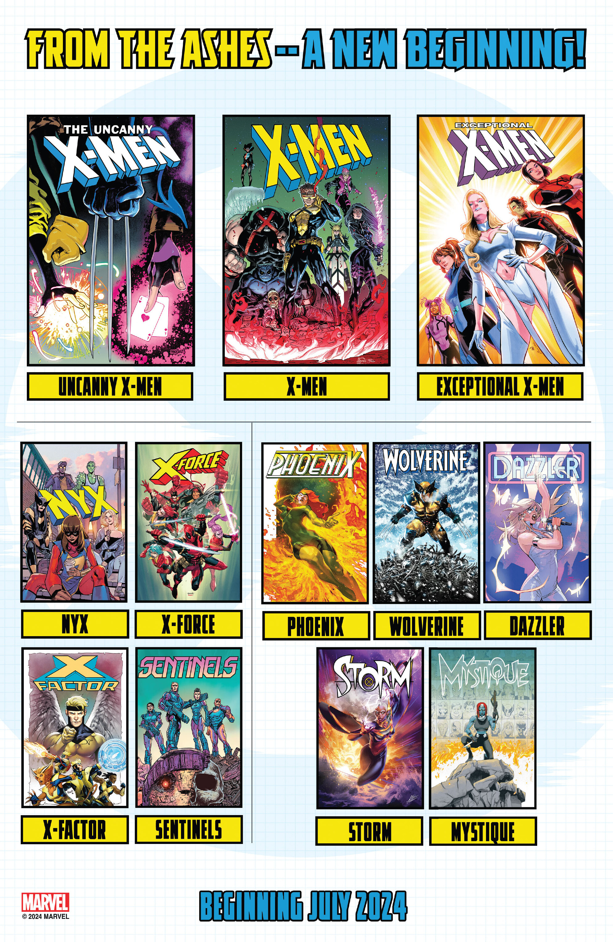 X-Men: From The Ashes (2024-) issue Sampler 1 - Page 3