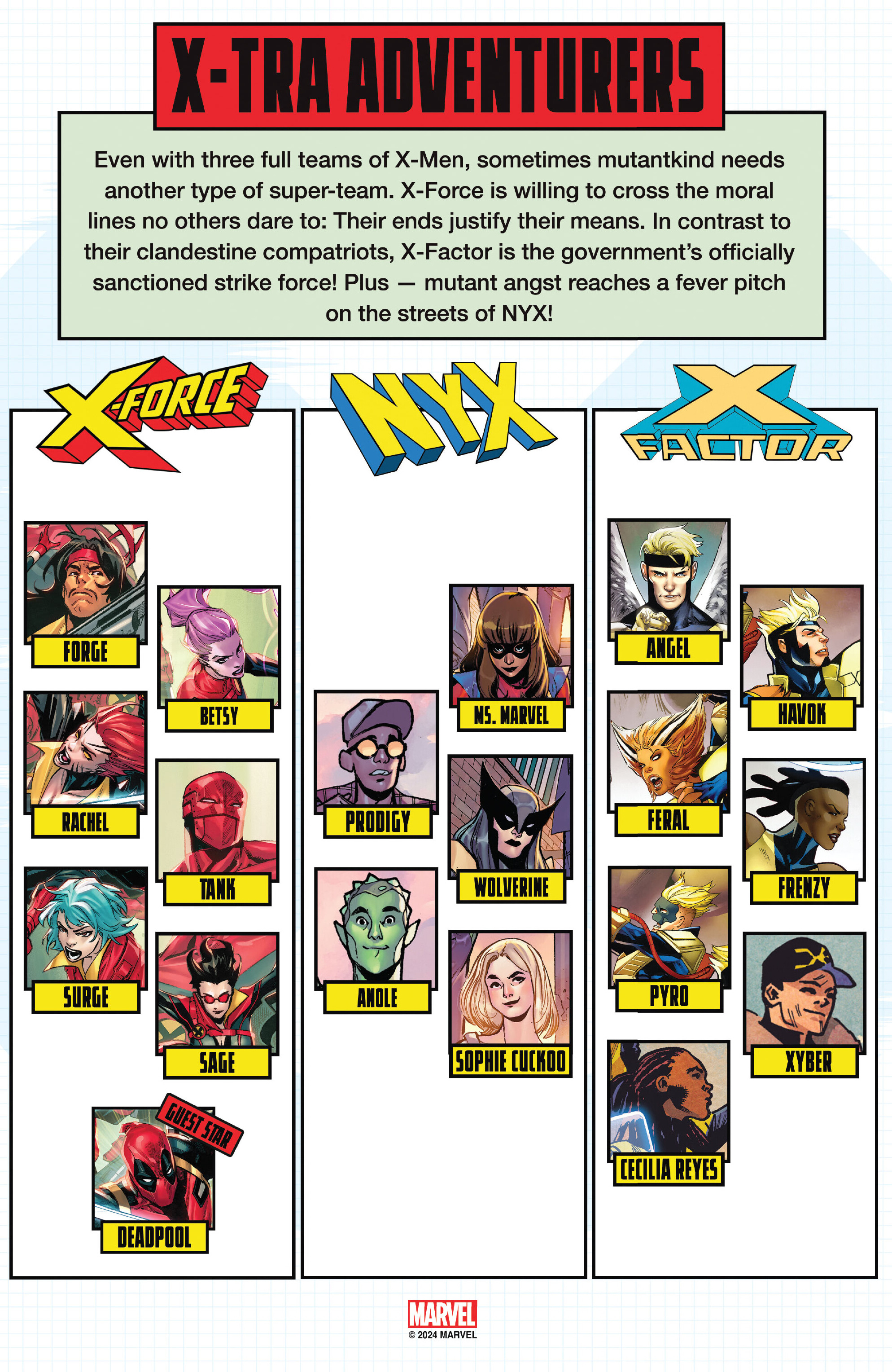 X-Men: From The Ashes (2024-) issue Sampler 1 - Page 29