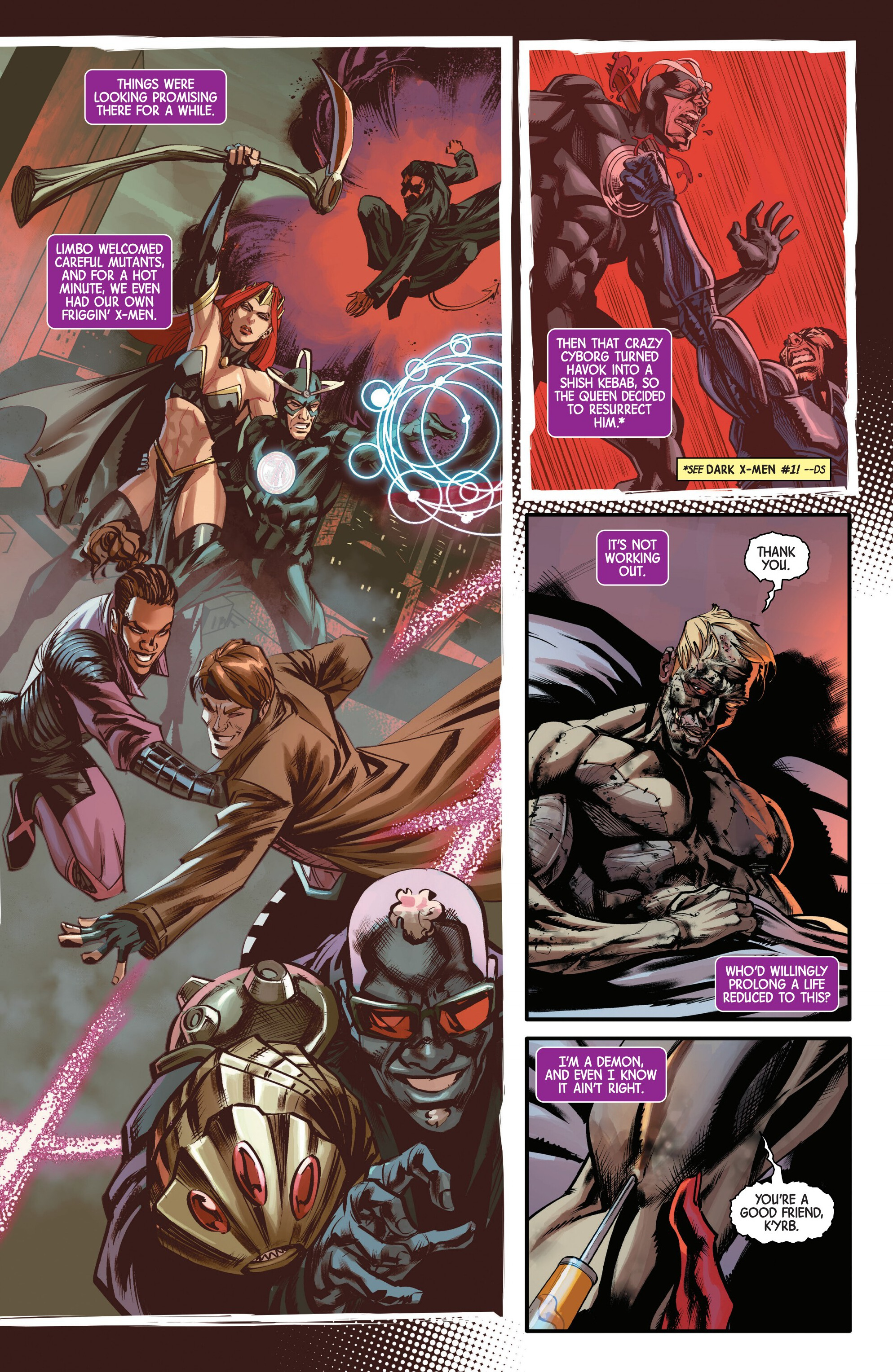 X-Men: From the Ashes – Demons and Death (2025-): Chapter 1 - Page 6