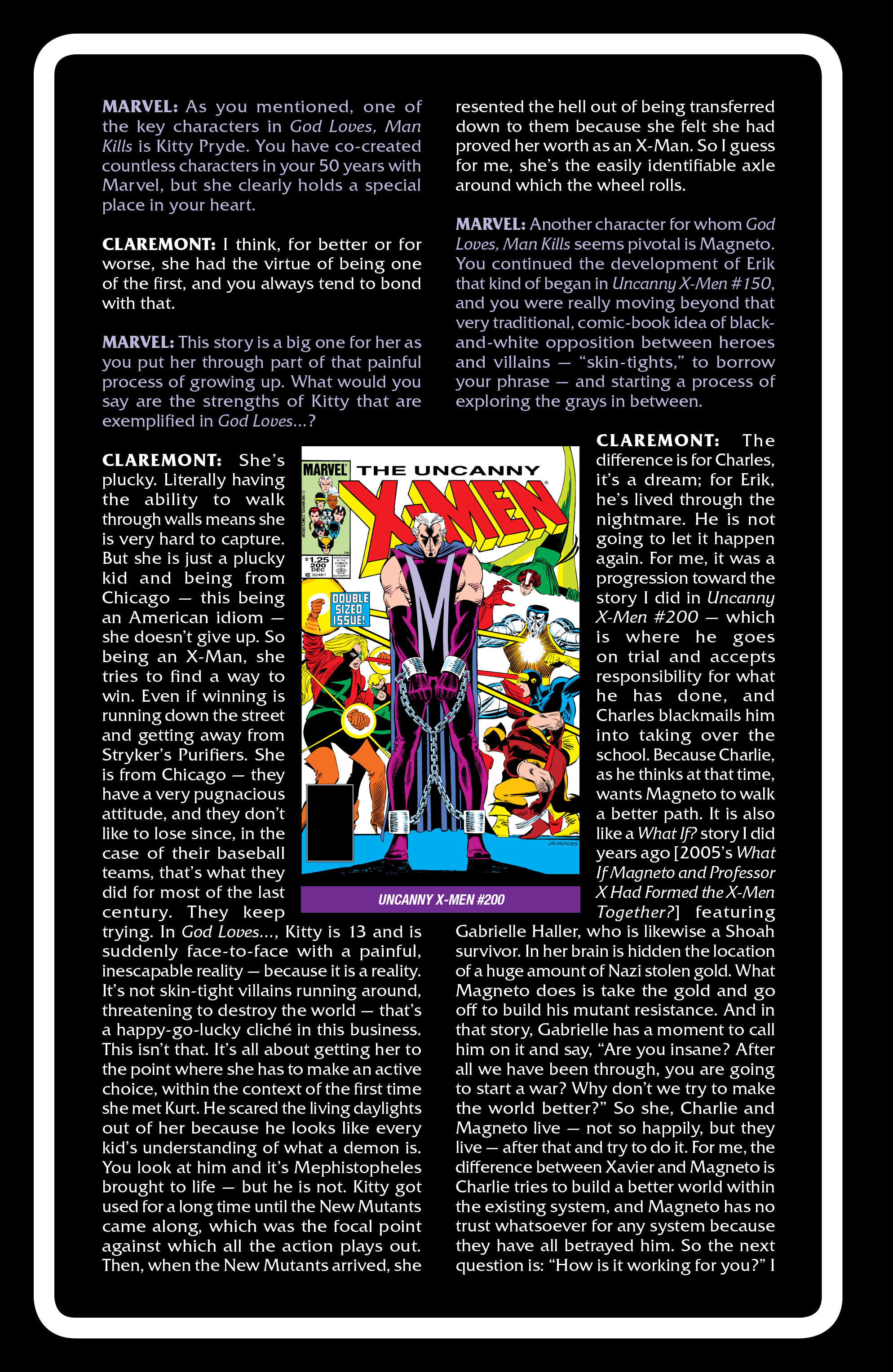 X-Men: God Loves, Man Kills Extended Cut (2020) issue 1 - Page 36