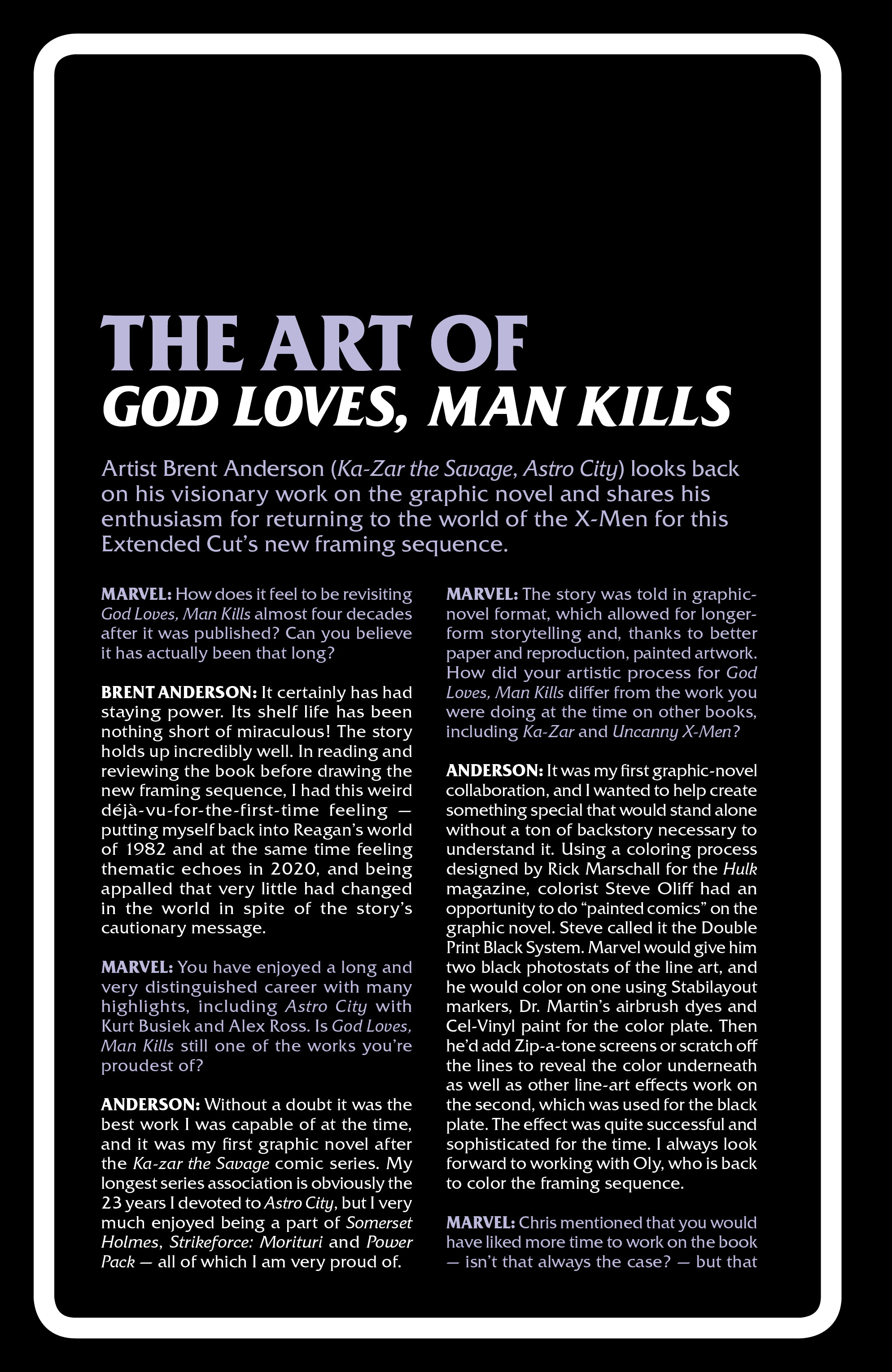 X-Men: God Loves, Man Kills Extended Cut (2020) issue 1 - Page 42