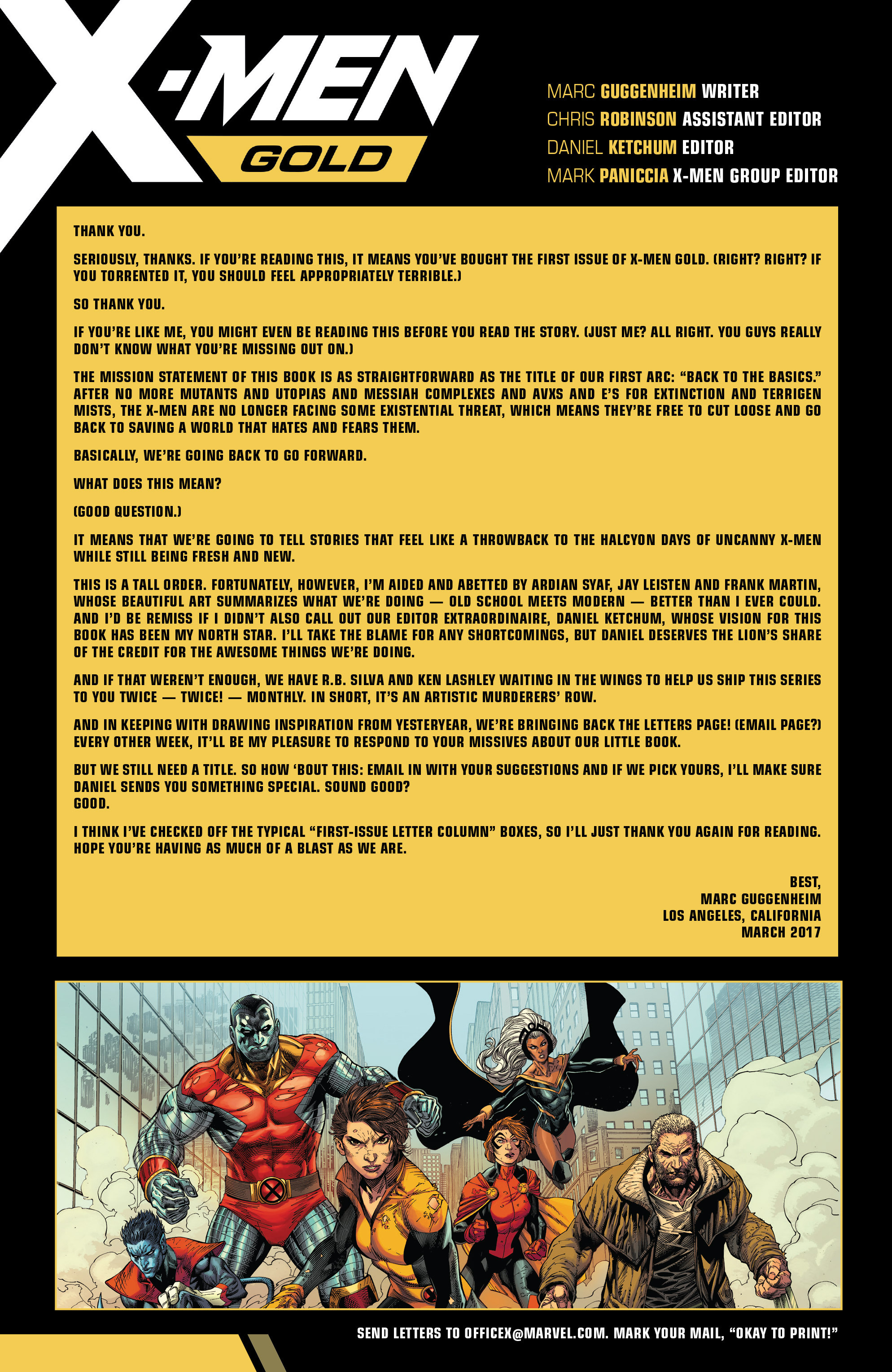 X-Men Gold (2017) issue 1 - Page 31