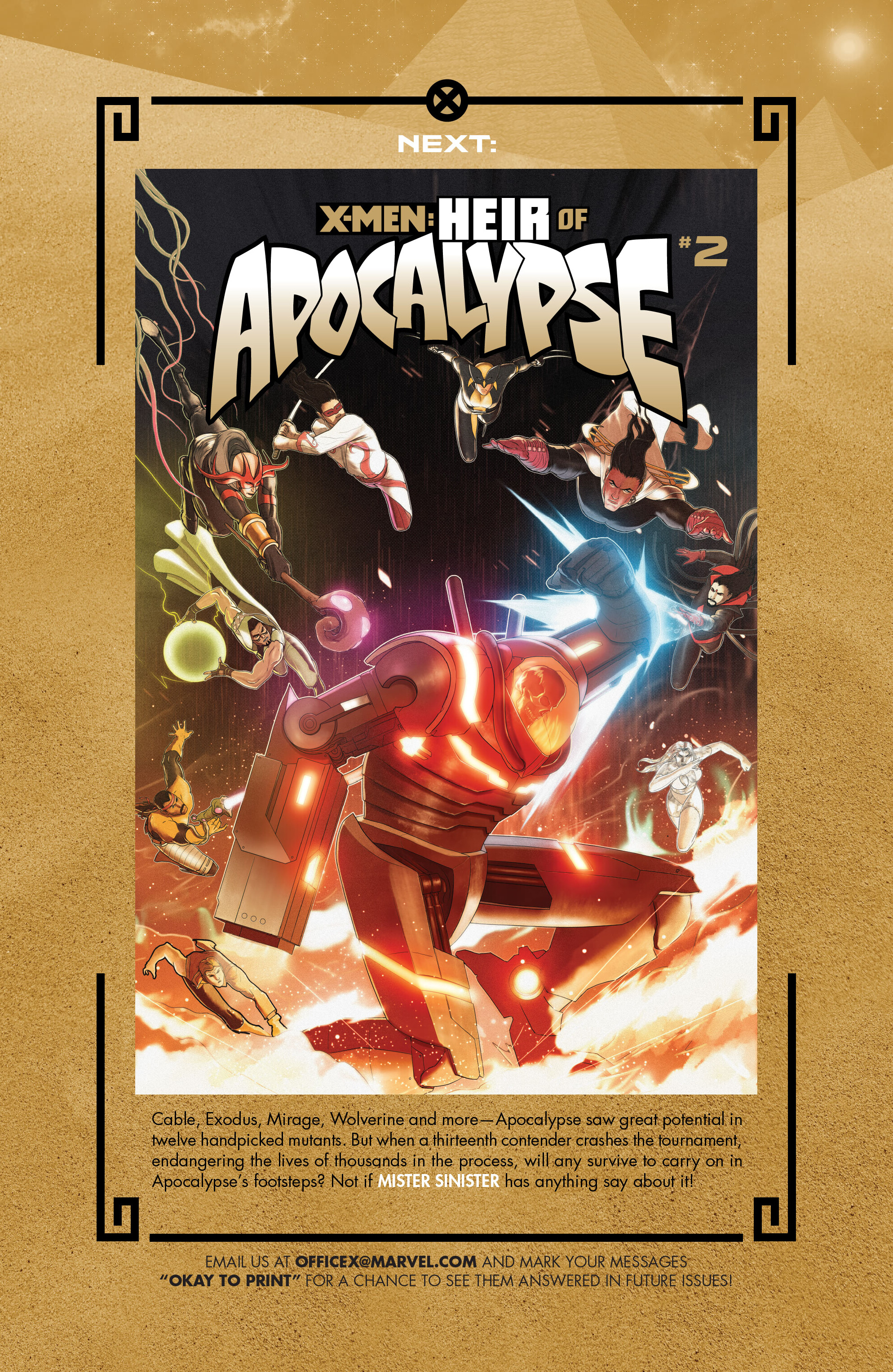 X-Men: Heir of Apocalypse (2024-) issue 1 - Page 33