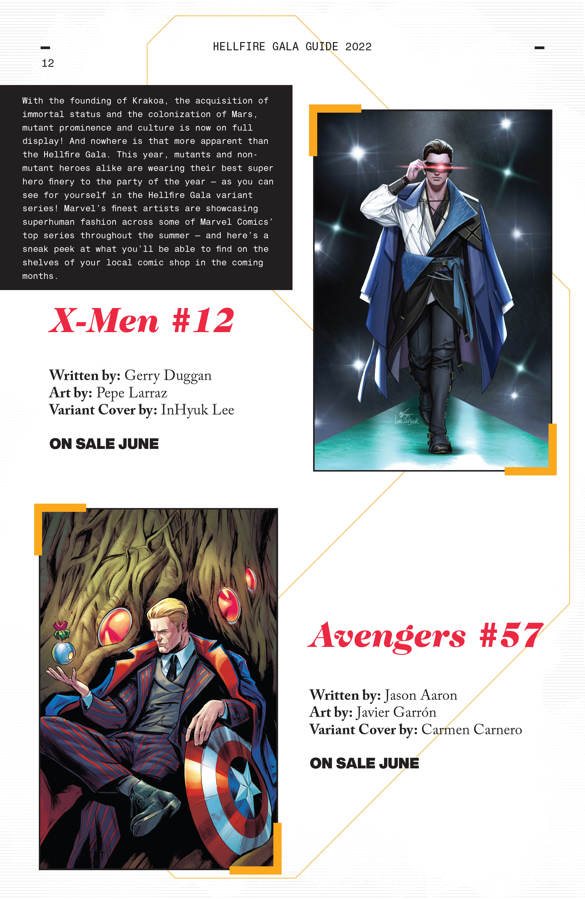 X-Men: Hellfire Gala 2022 Official Guide (2022) issue 1 - Page 14