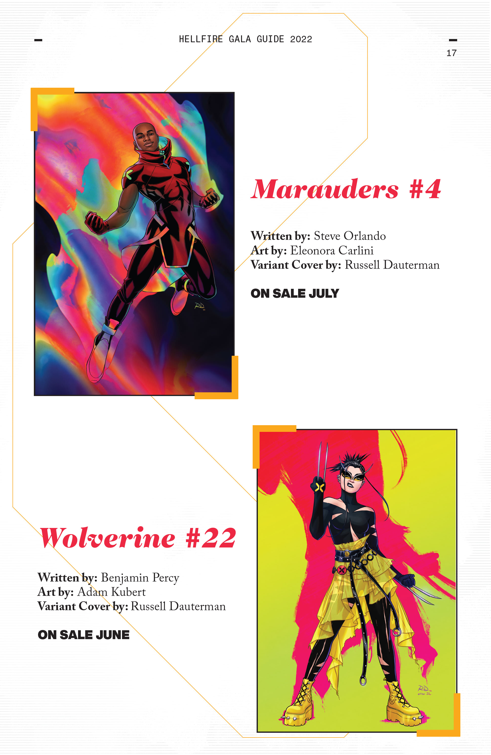 X-Men: Hellfire Gala 2022 Official Guide (2022) issue 1 - Page 19