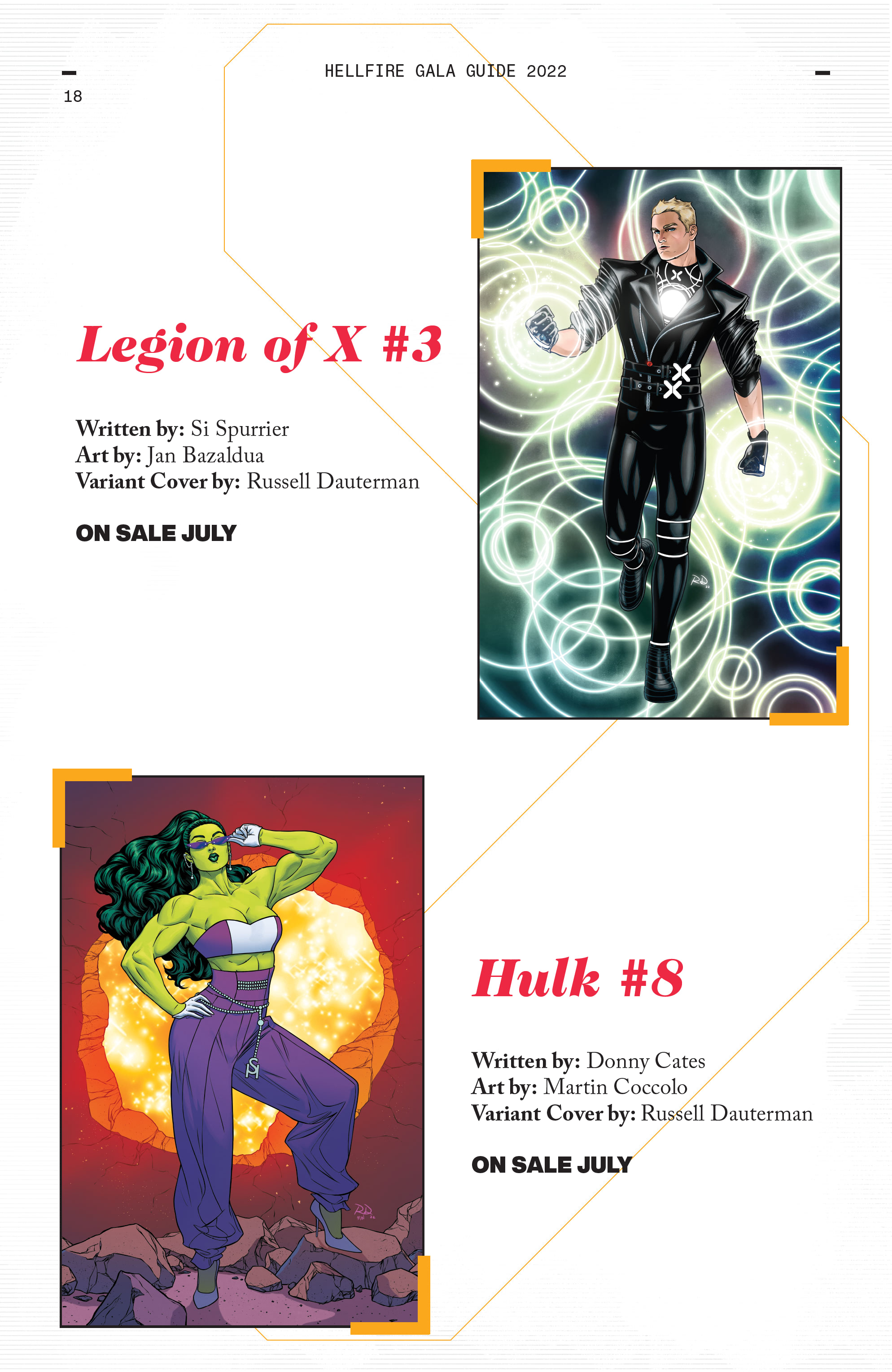 X-Men: Hellfire Gala 2022 Official Guide (2022) issue 1 - Page 20