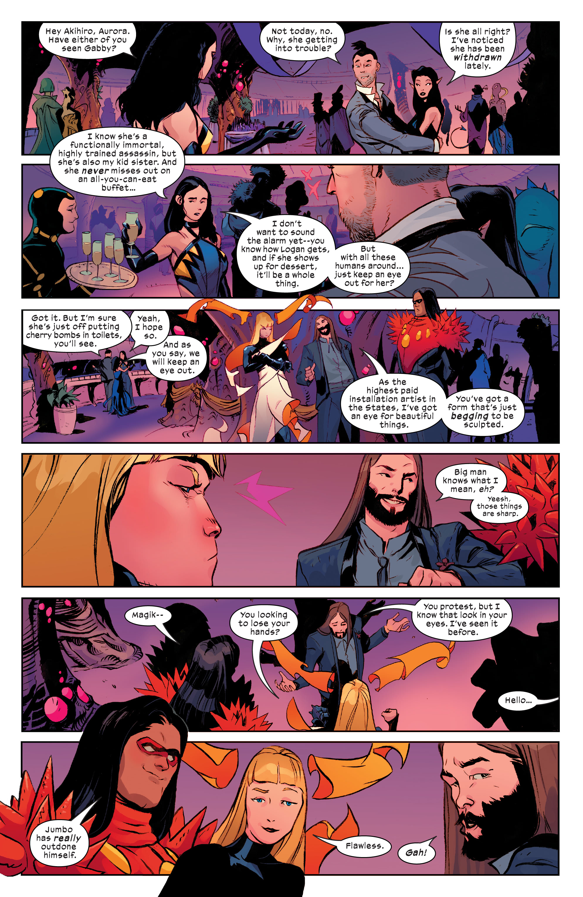 X-Men: Hellfire Gala Red Carpet Edition (2022) issue HC - Page 222