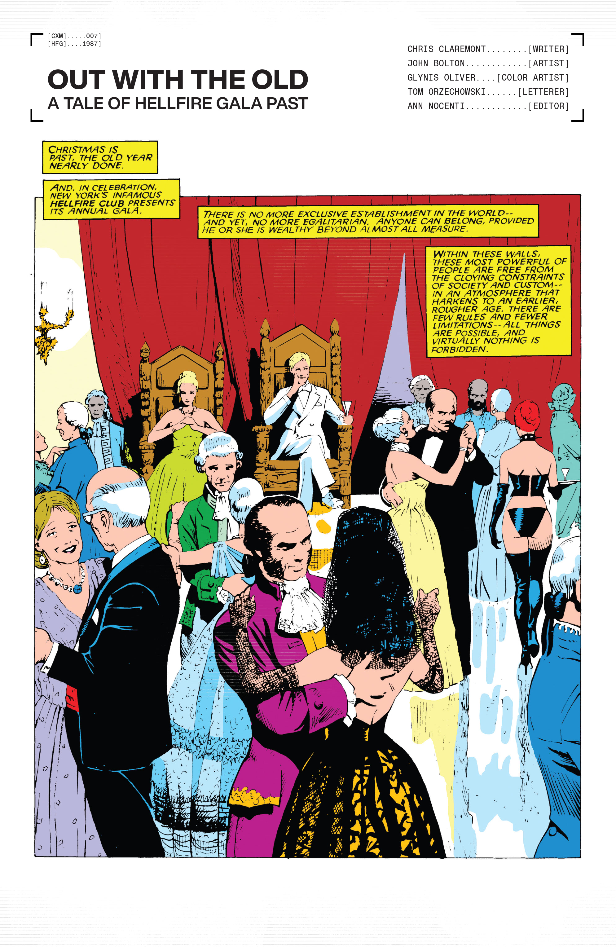 X-Men: Hellfire Gala Red Carpet Edition (2022) issue HC - Page 31