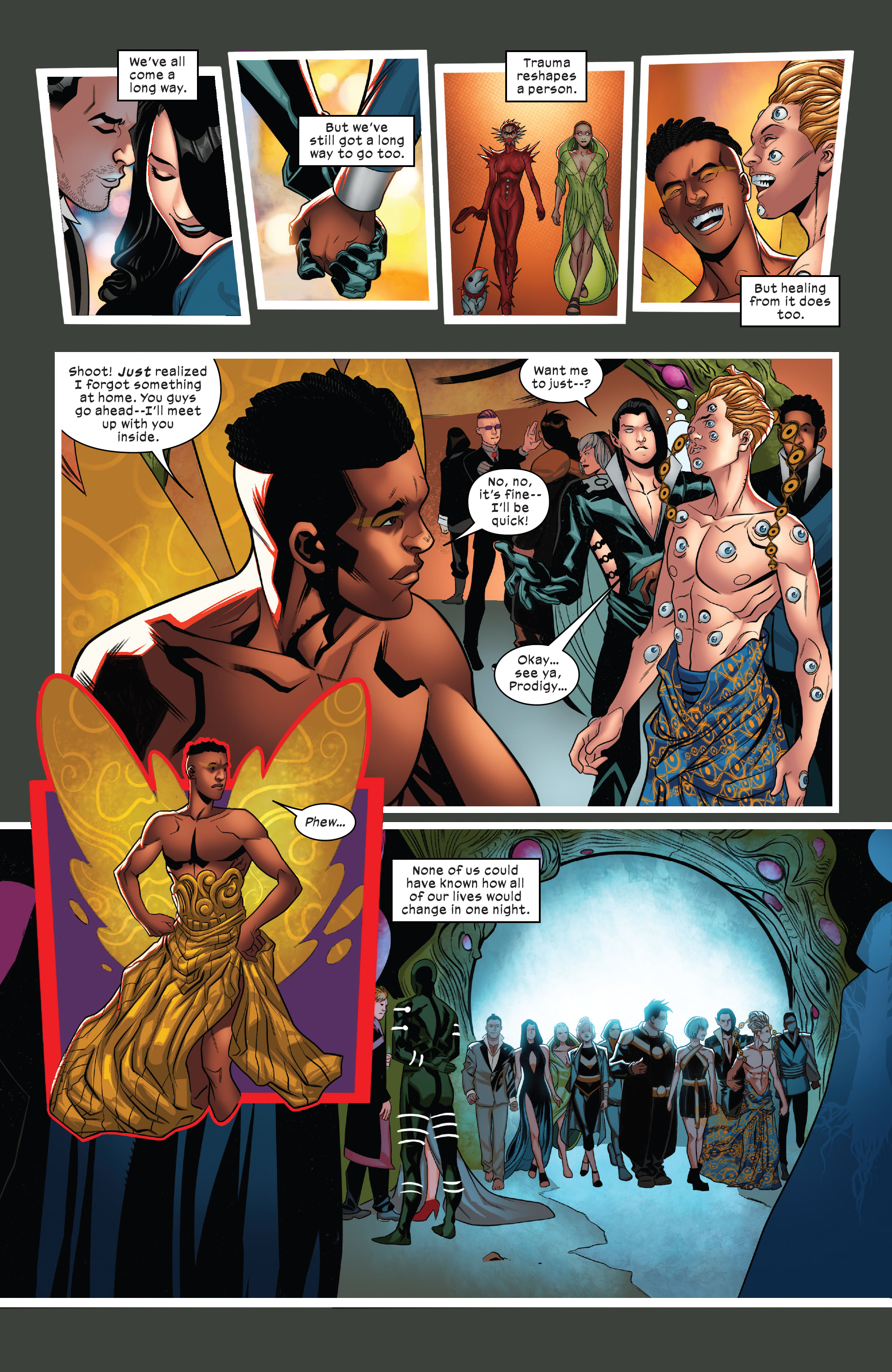 X-Men: Hellfire Gala Red Carpet Edition (2022) issue HC - Page 320