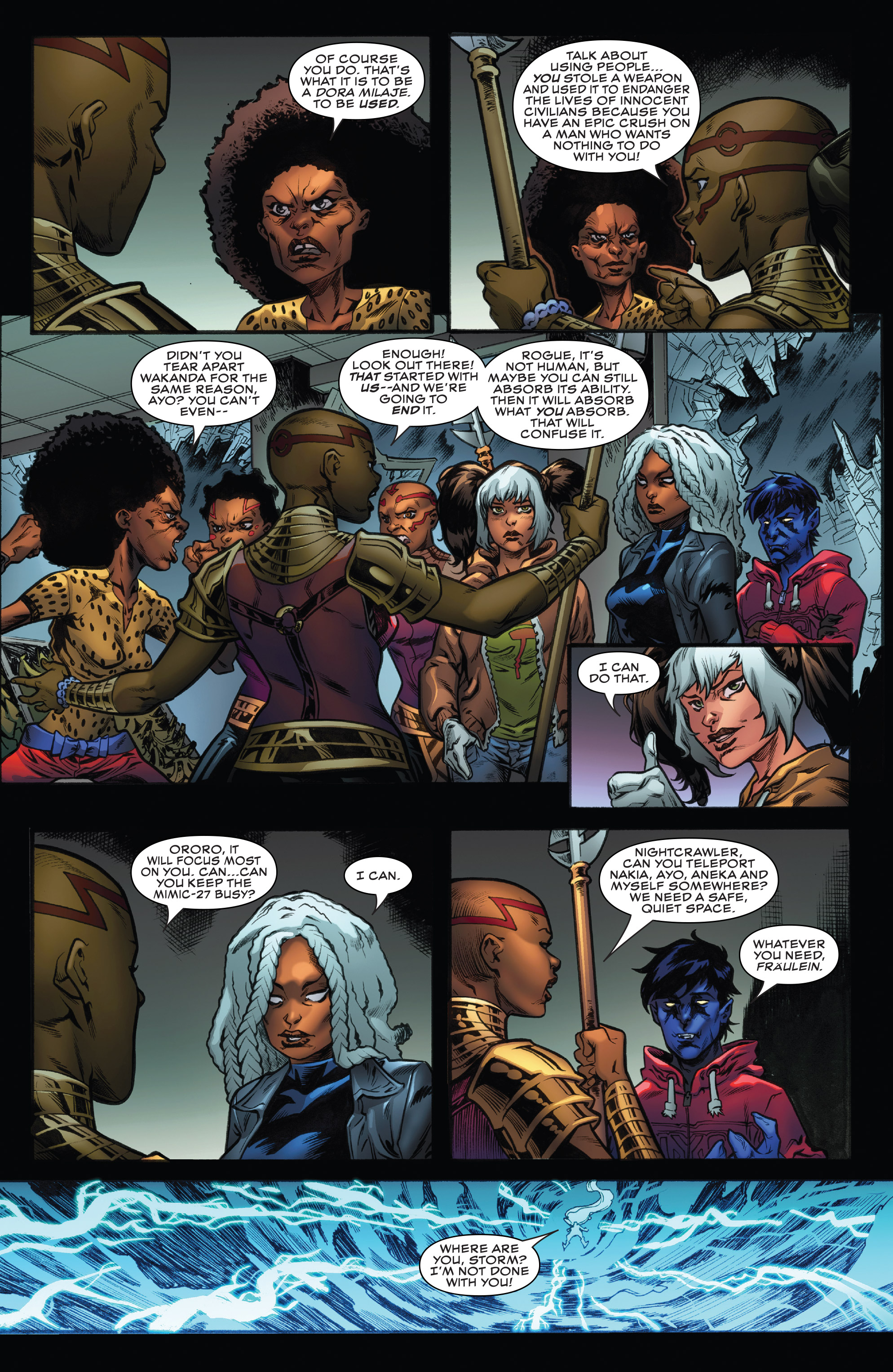 X-Men: Wakanda Forever (2018) issue 1 - Page 31