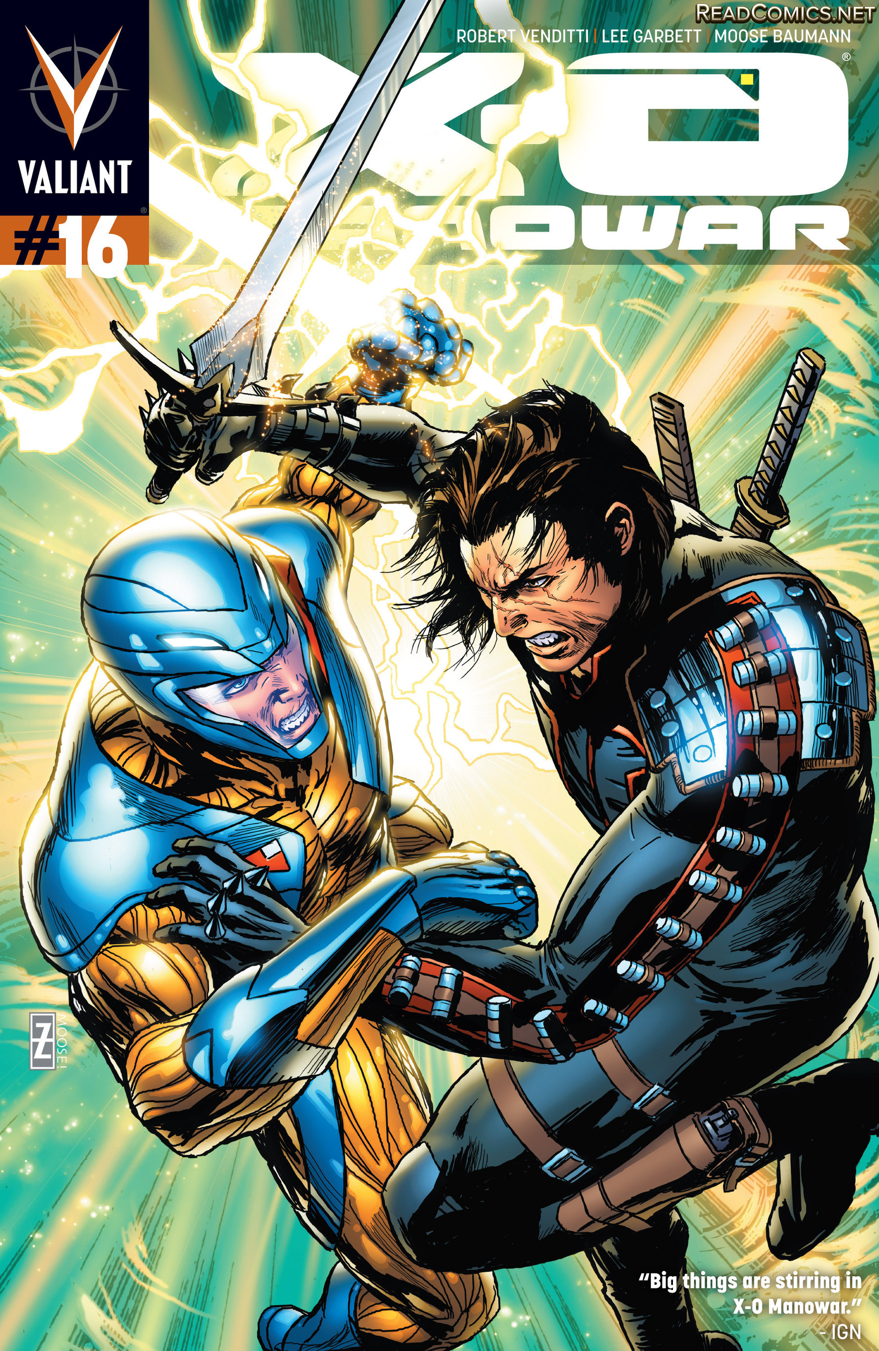 X-O Manowar (2012): Chapter 16 - Page 1