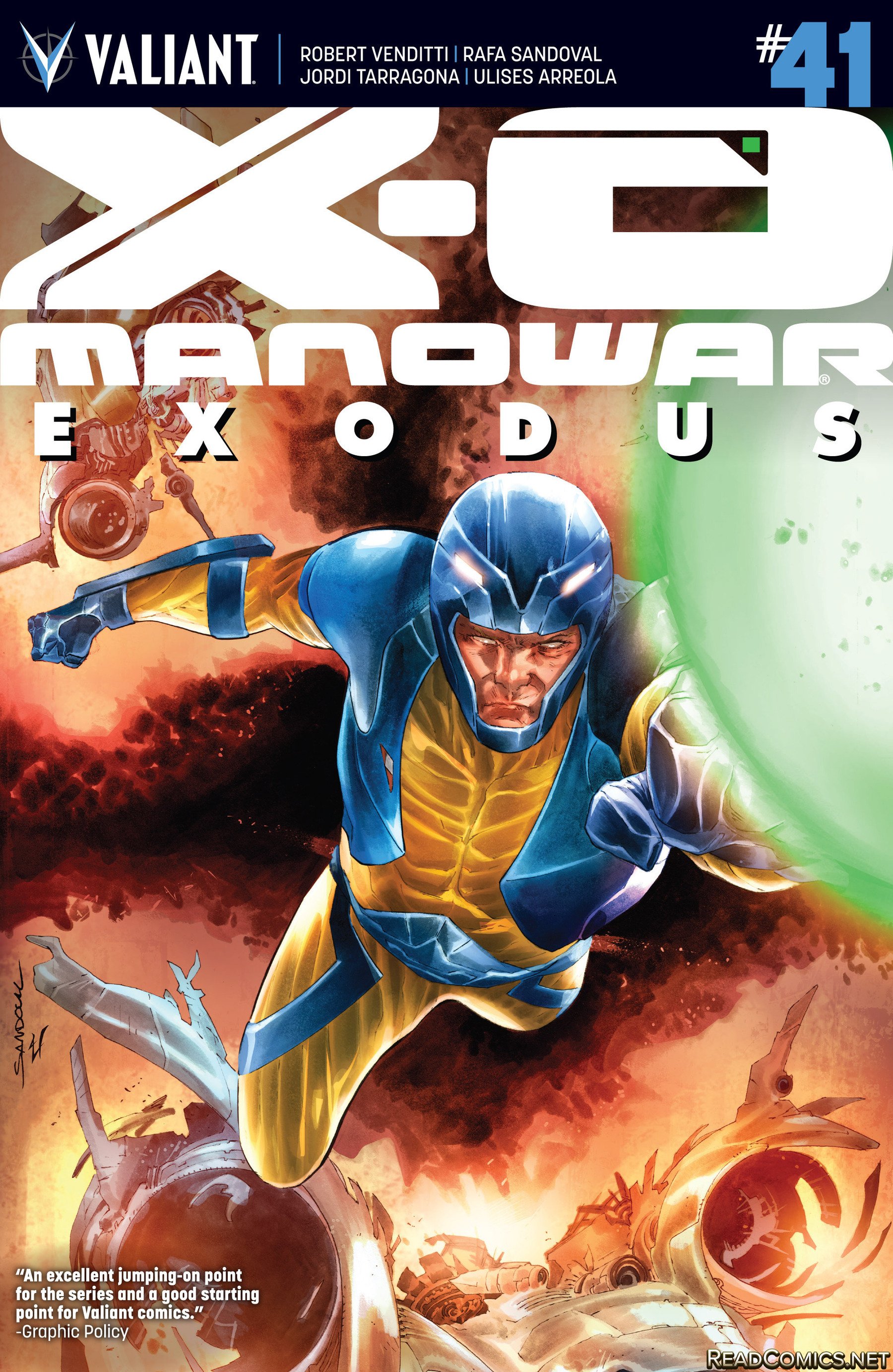 X-O Manowar (2012): Chapter 41 - Page 1