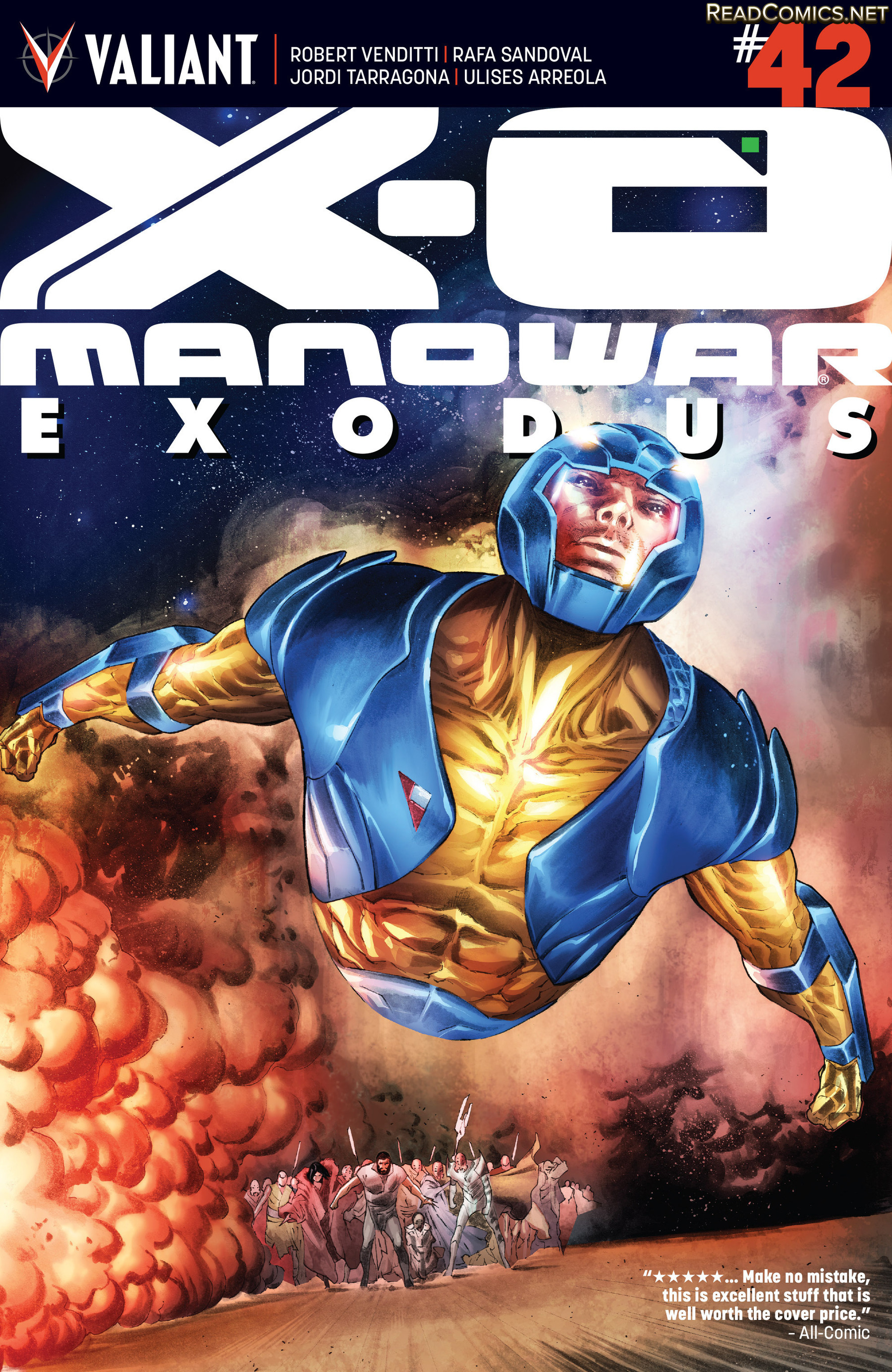 X-O Manowar (2012): Chapter 42 - Page 1
