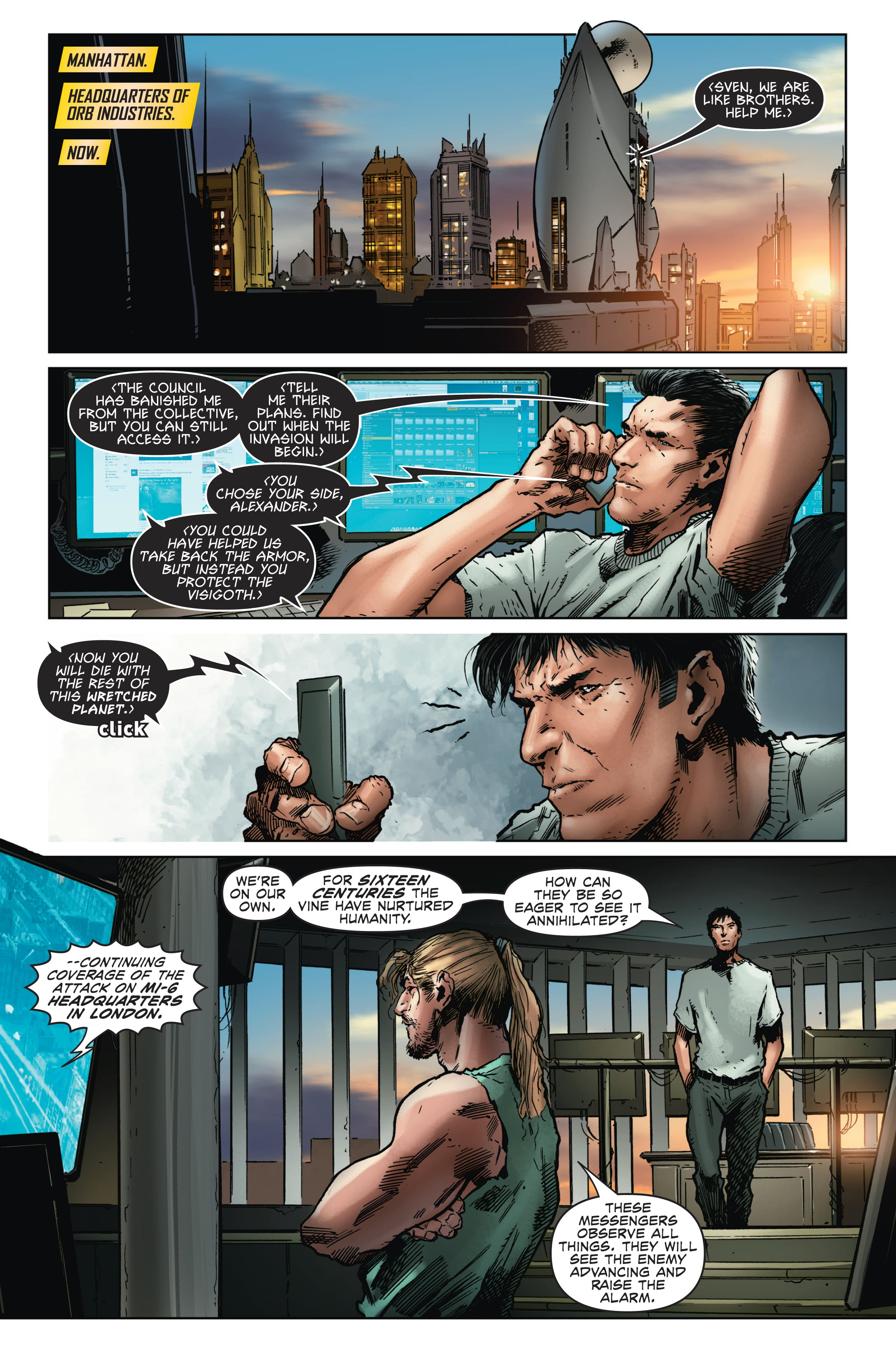 X-O Manowar Deluxe Edition (2013-) issue Book 1 - Page 214