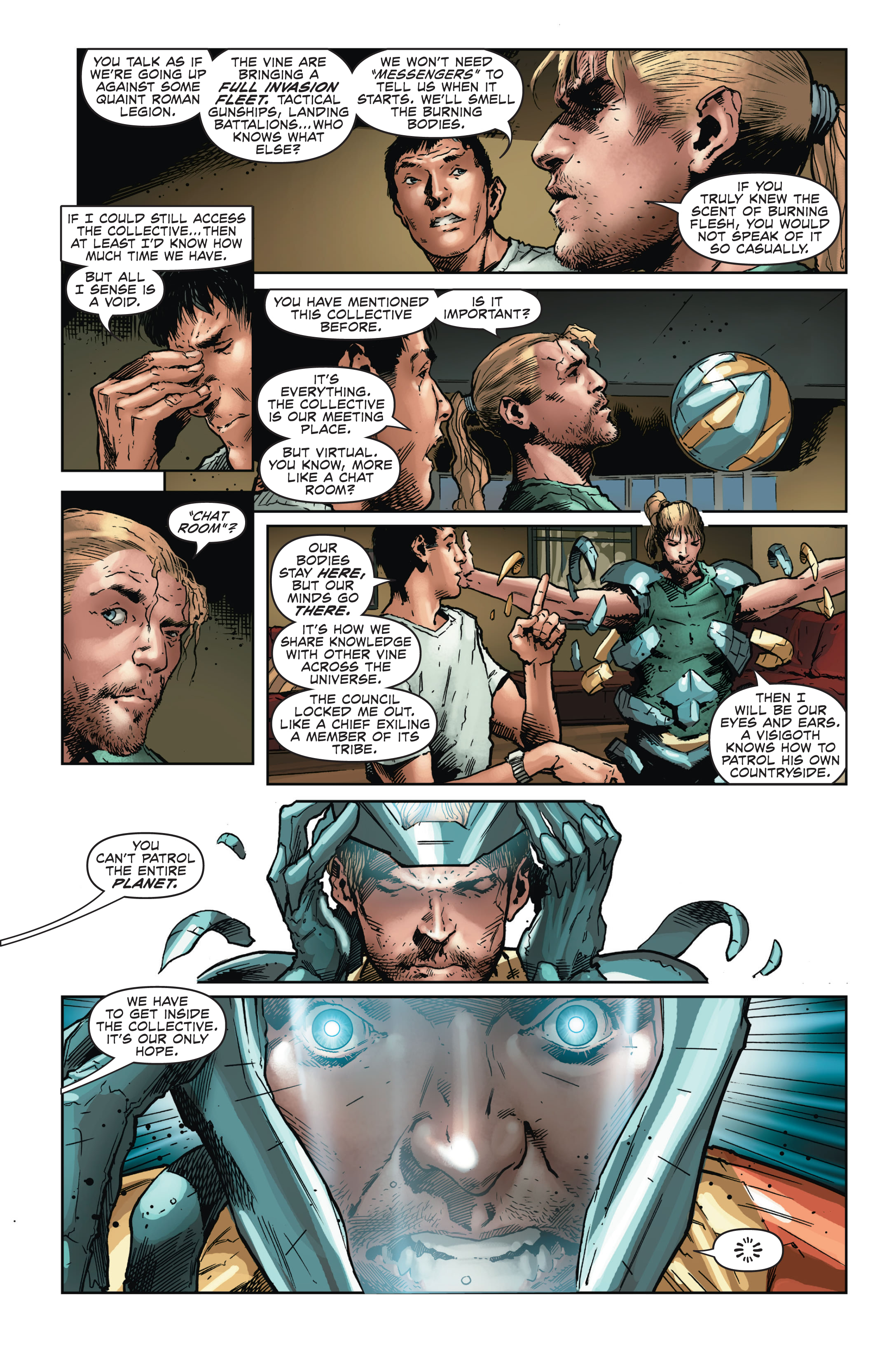 X-O Manowar Deluxe Edition (2013-) issue Book 1 - Page 215