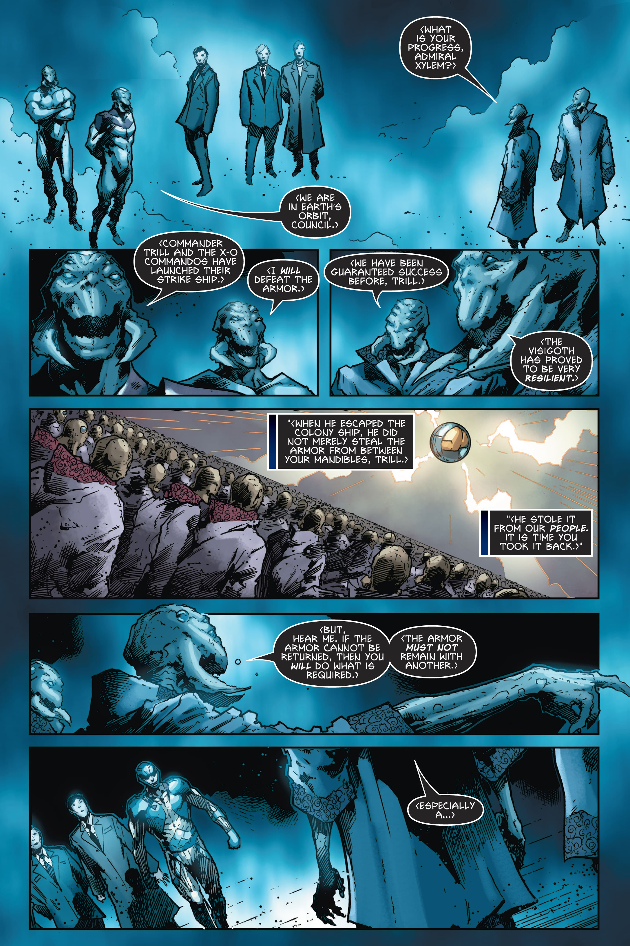 X-O Manowar Deluxe Edition (2013-) issue Book 1 - Page 218