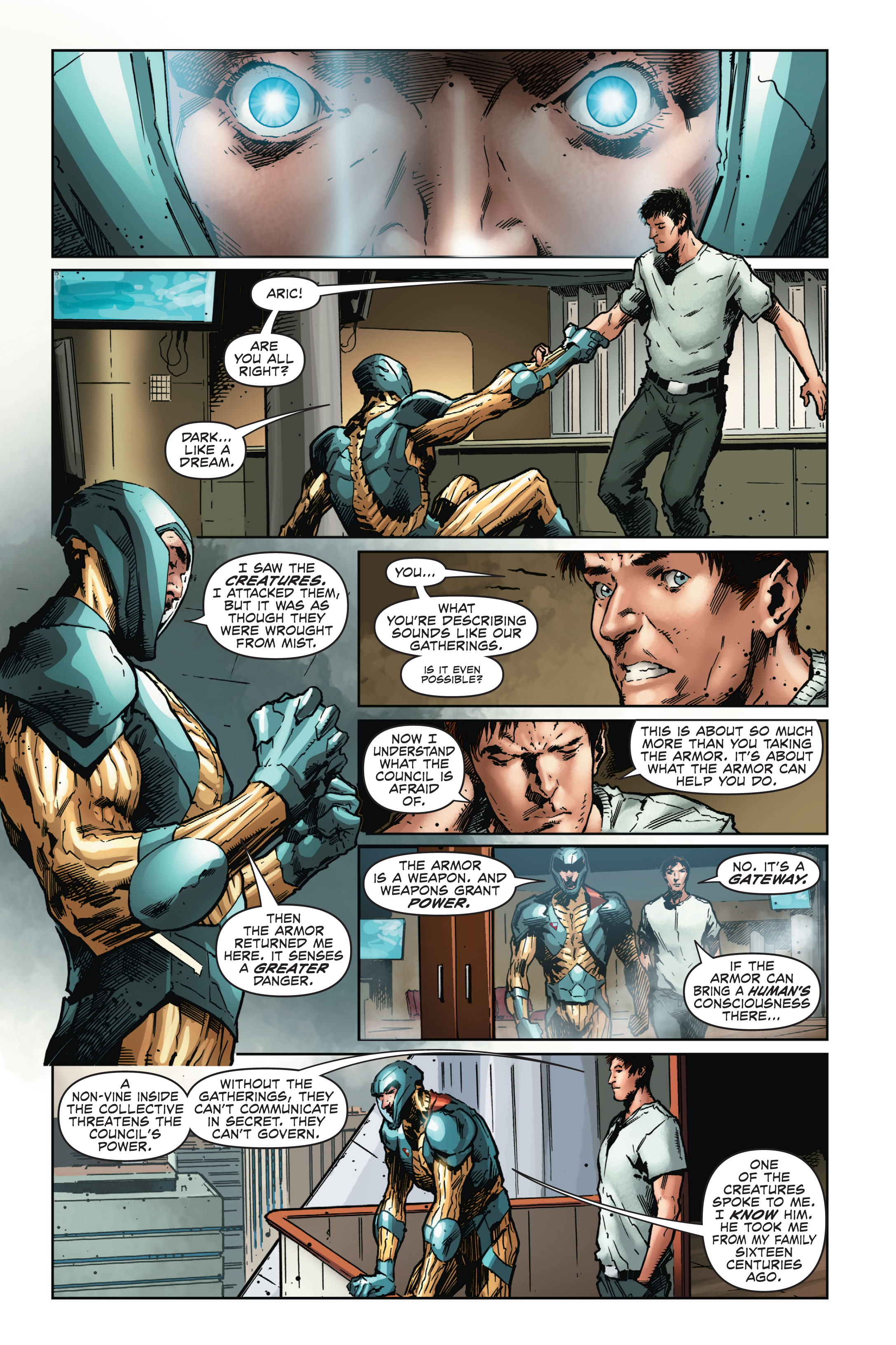 X-O Manowar Deluxe Edition (2013-) issue Book 1 - Page 221