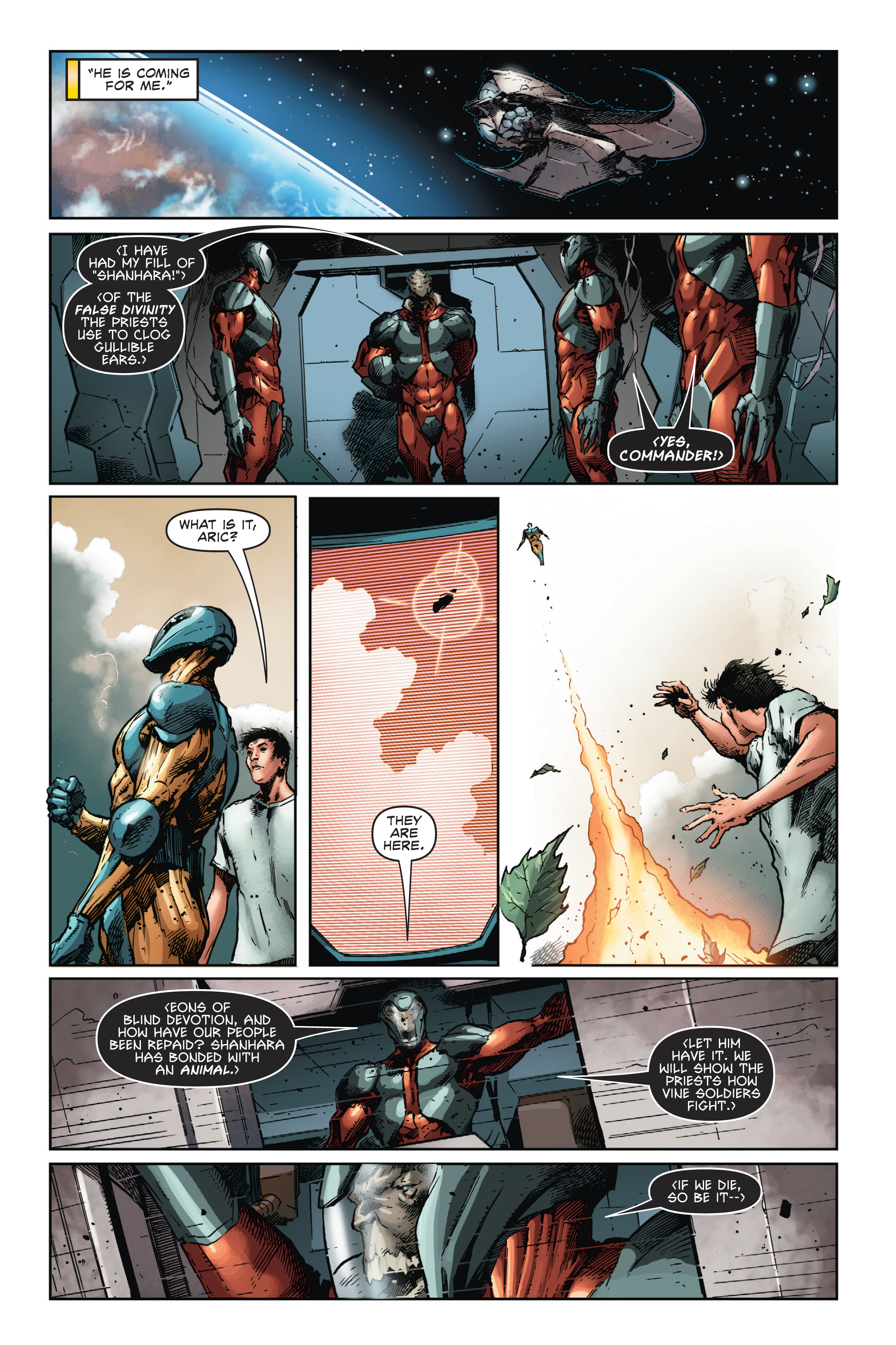 X-O Manowar Deluxe Edition (2013-) issue Book 1 - Page 222