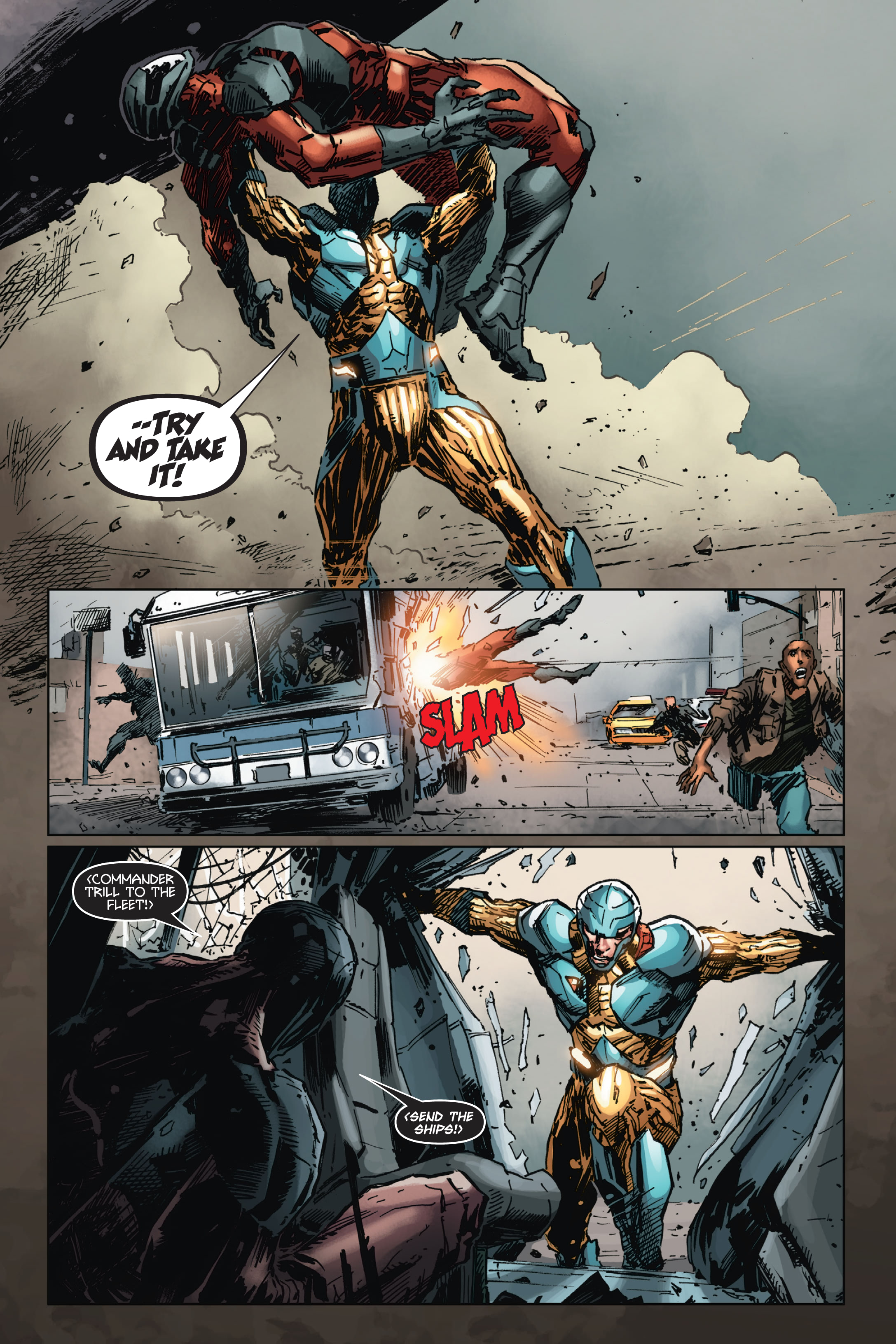 X-O Manowar Deluxe Edition (2013-) issue Book 1 - Page 239