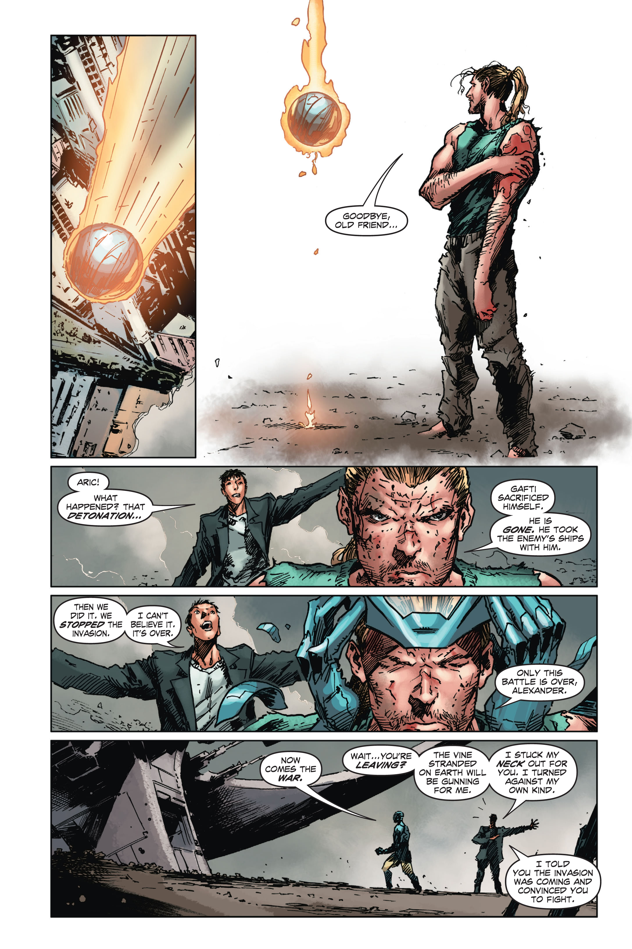 X-O Manowar Deluxe Edition (2013-) issue Book 1 - Page 255