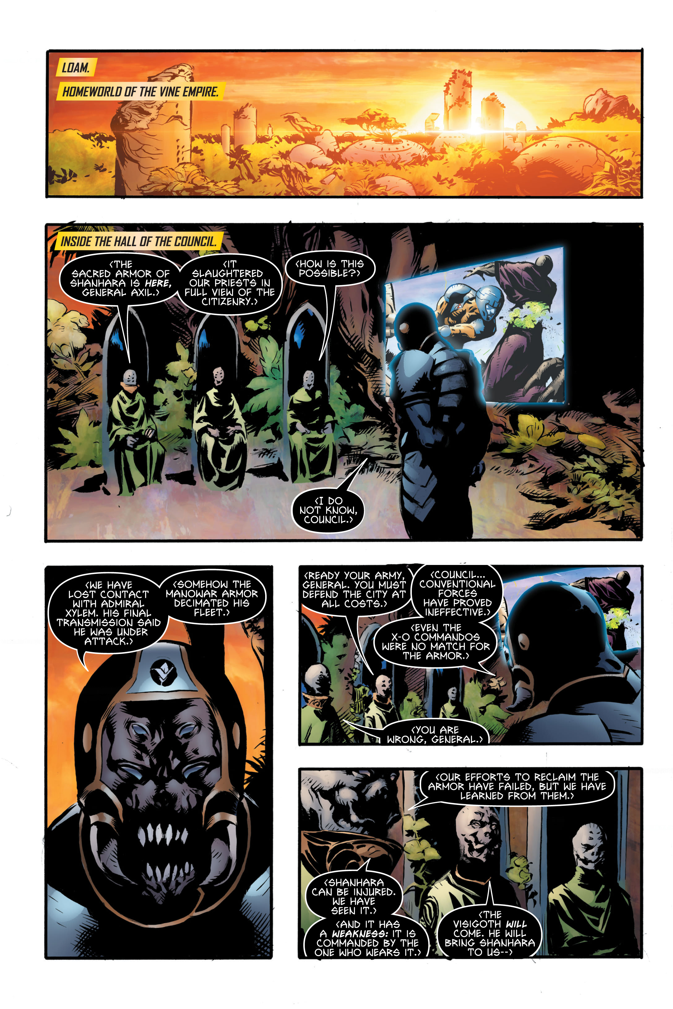 X-O Manowar Deluxe Edition (2013-) issue Book 1 - Page 282