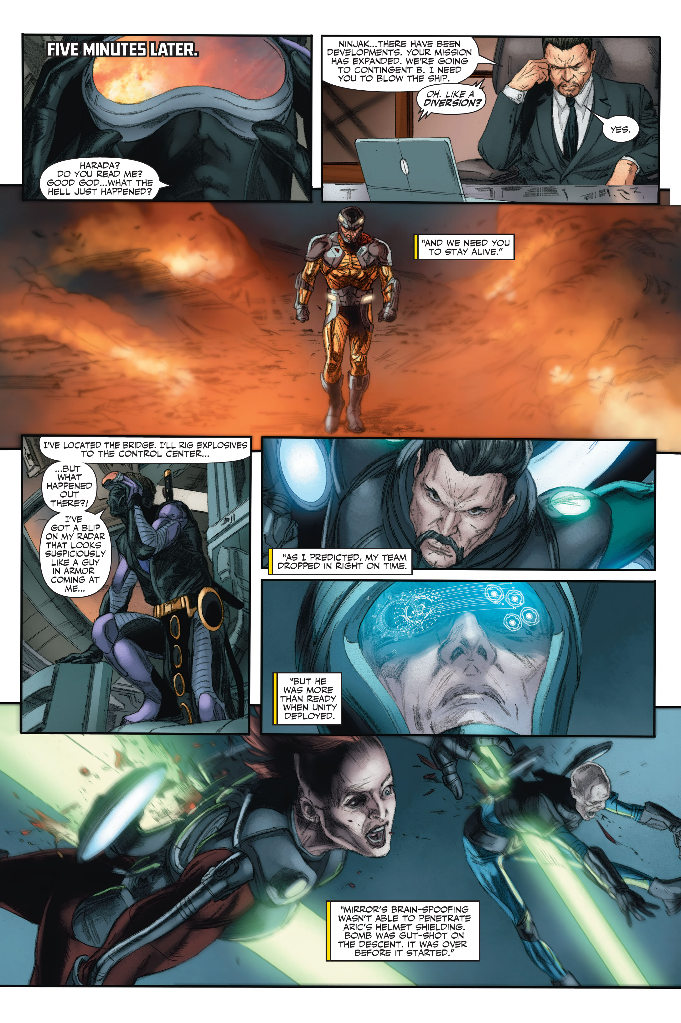 X-O Manowar Deluxe Edition (2013-) issue Book 2 - Page 129