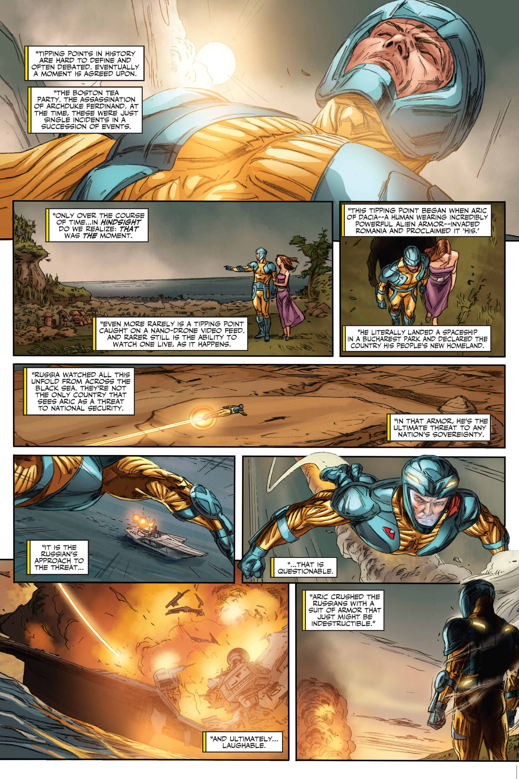 X-O Manowar Deluxe Edition (2013-) issue Book 2 - Page 163