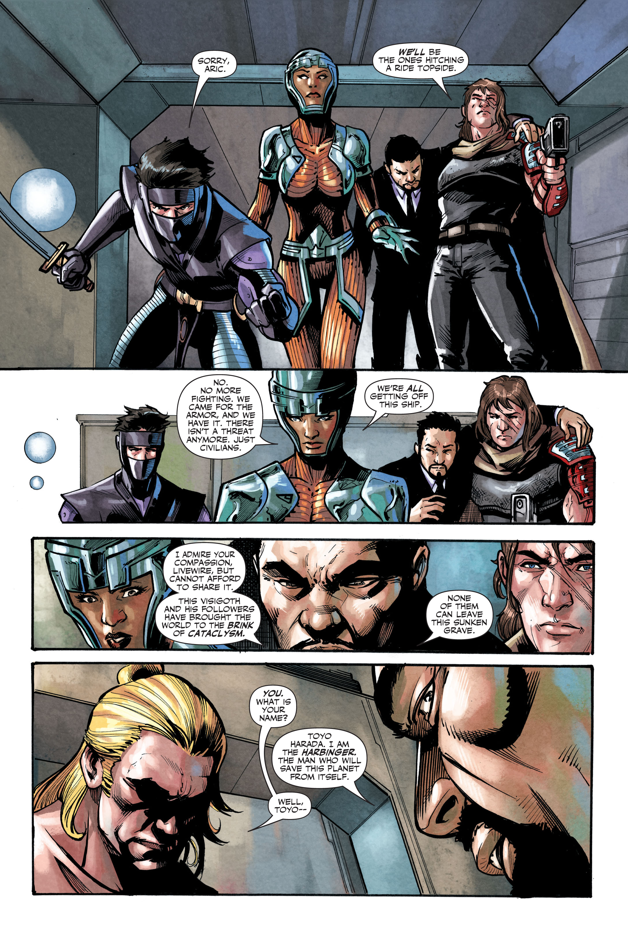 X-O Manowar Deluxe Edition (2013-) issue Book 2 - Page 204