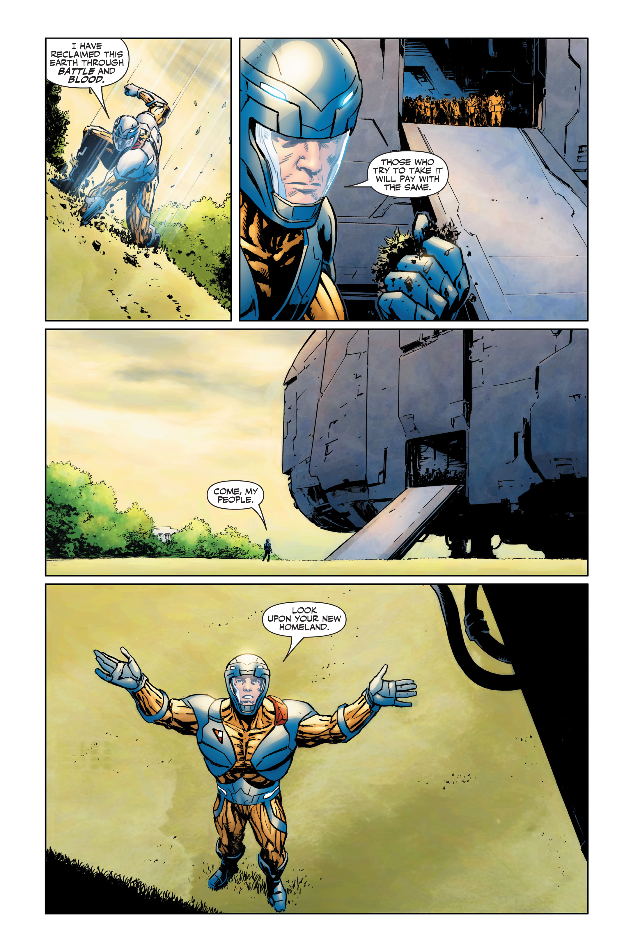 X-O Manowar Deluxe Edition (2013-) issue Book 2 - Page 21