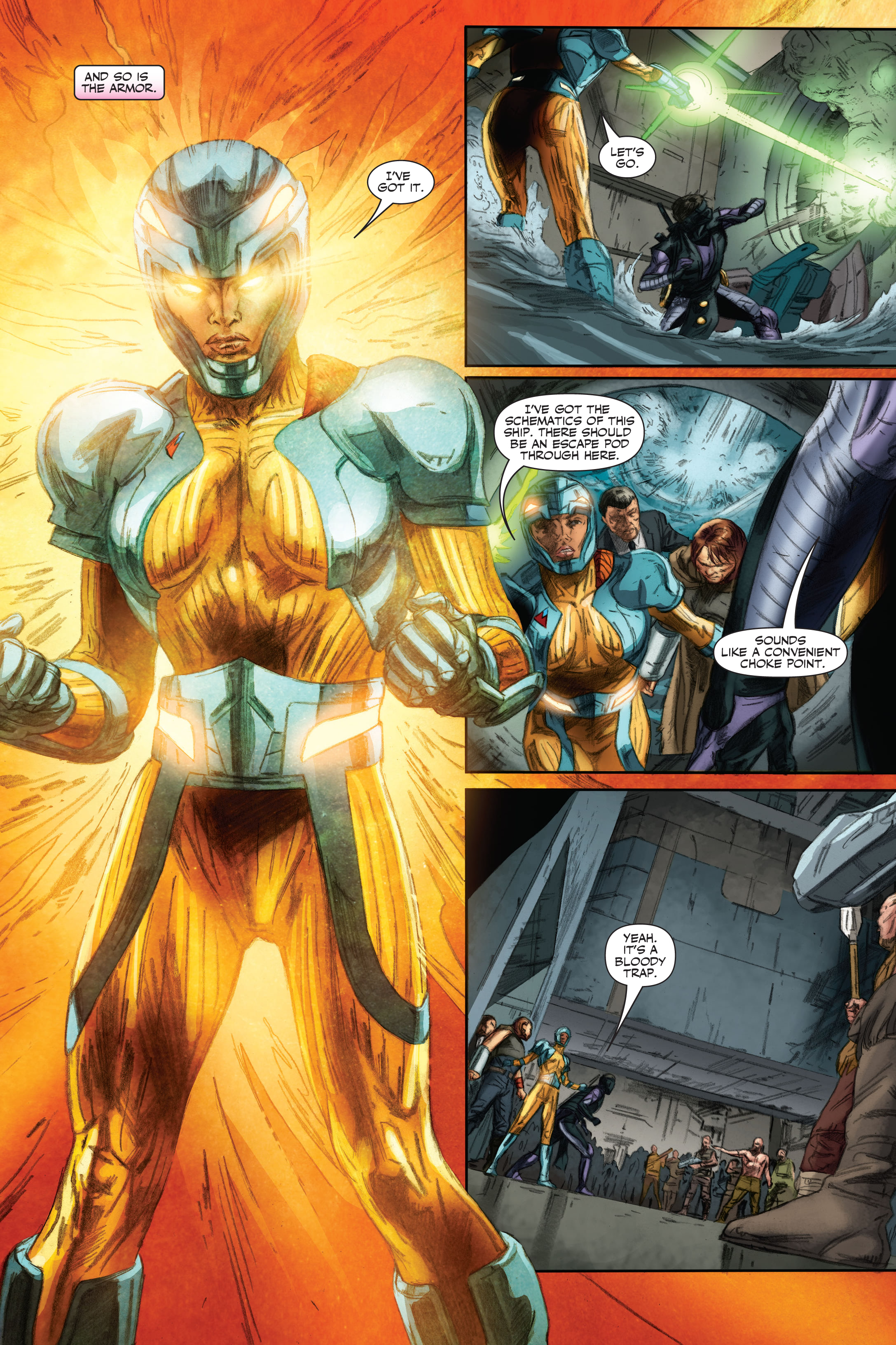 X-O Manowar Deluxe Edition (2013-) issue Book 2 - Page 214